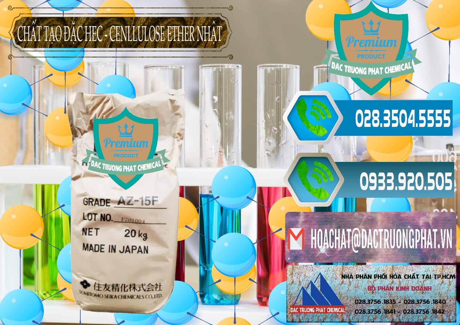 Nơi chuyên phân phối & bán Chất Tạo Đặc Hec Mecellose – Cenllulose Ether Nhật Bản Japan - 0367 - Công ty phân phối - cung cấp hóa chất tại TP.HCM - congtyhoachat.net