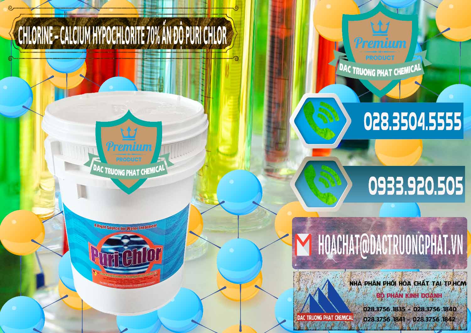 Cty chuyên bán & cung ứng Chlorine – Clorin 70% Puri Chlo Ấn Độ India - 0123 - Nhà phân phối _ nhập khẩu hóa chất tại TP.HCM - congtyhoachat.net