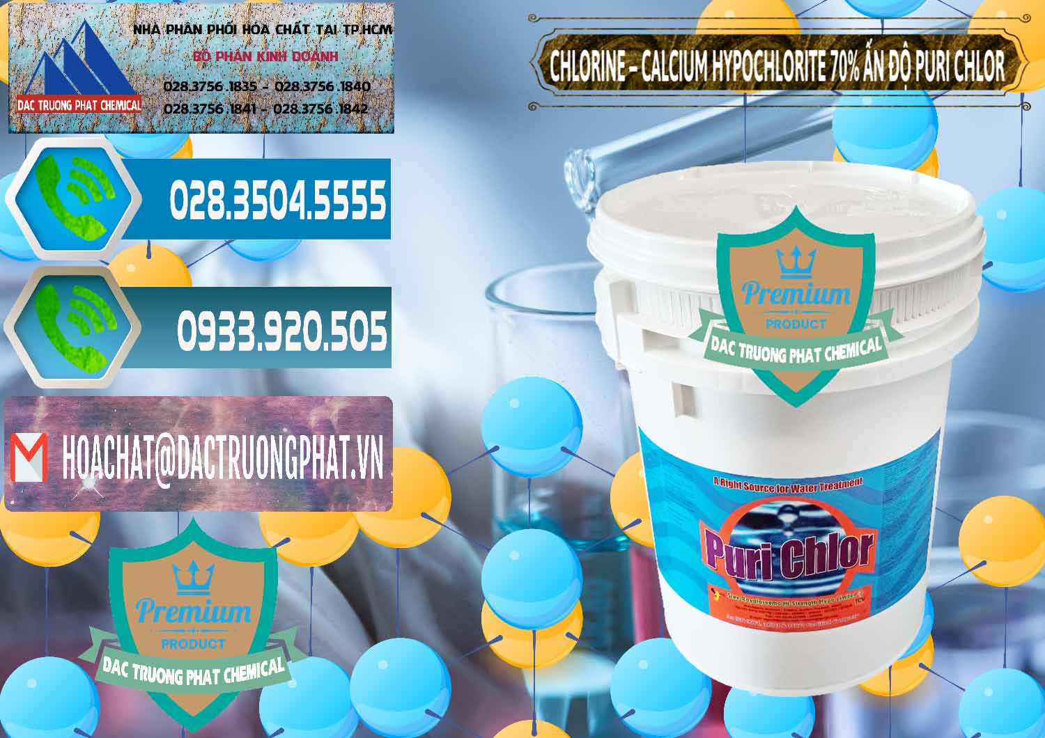 Nhà nhập khẩu và bán Chlorine – Clorin 70% Puri Chlo Ấn Độ India - 0123 - Nơi phân phối - nhập khẩu hóa chất tại TP.HCM - congtyhoachat.net