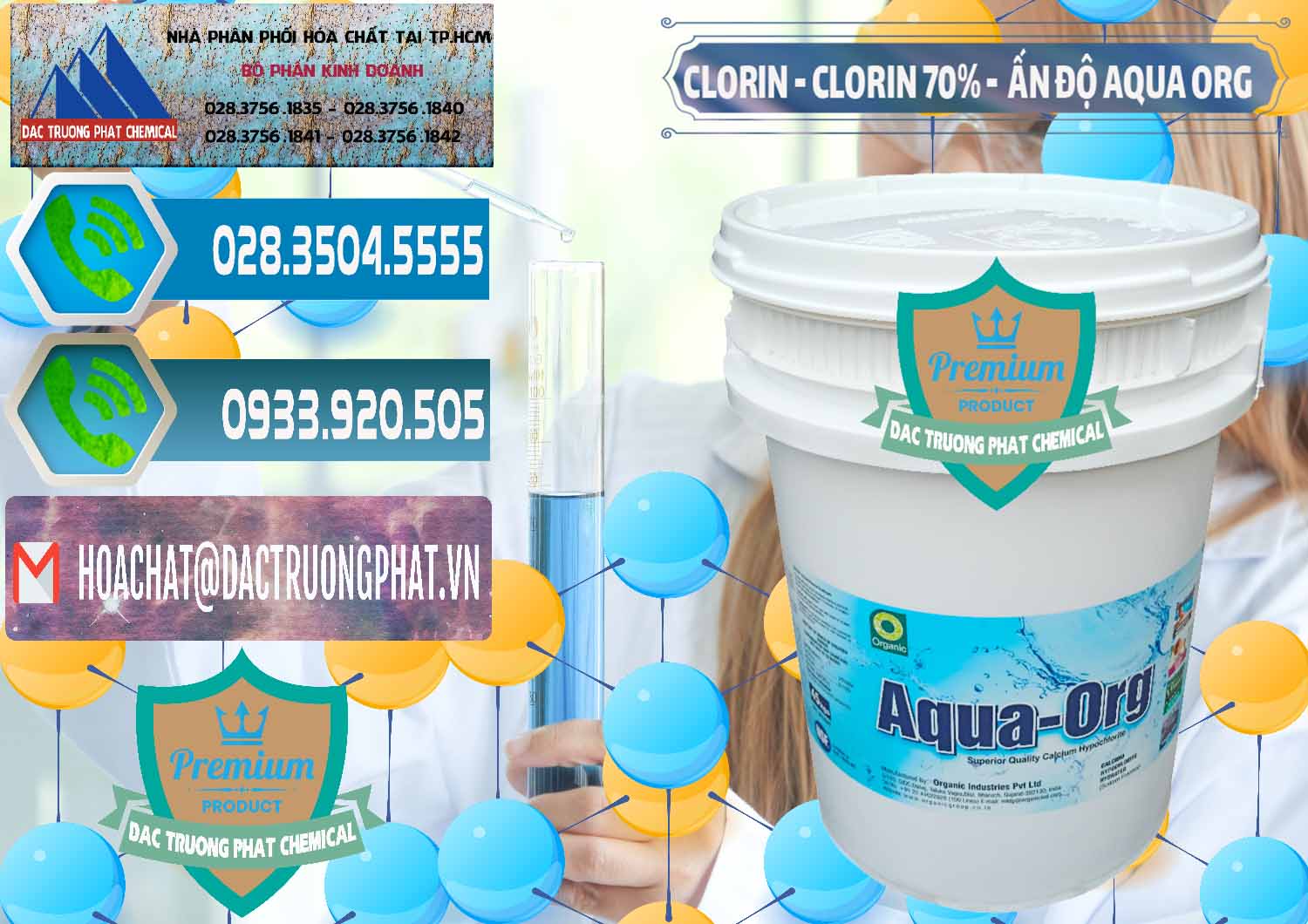 Công ty bán & cung ứng Chlorine – Clorin Ấn Độ Aqua ORG Organic India - 0051 - Công ty bán _ cung cấp hóa chất tại TP.HCM - congtyhoachat.net
