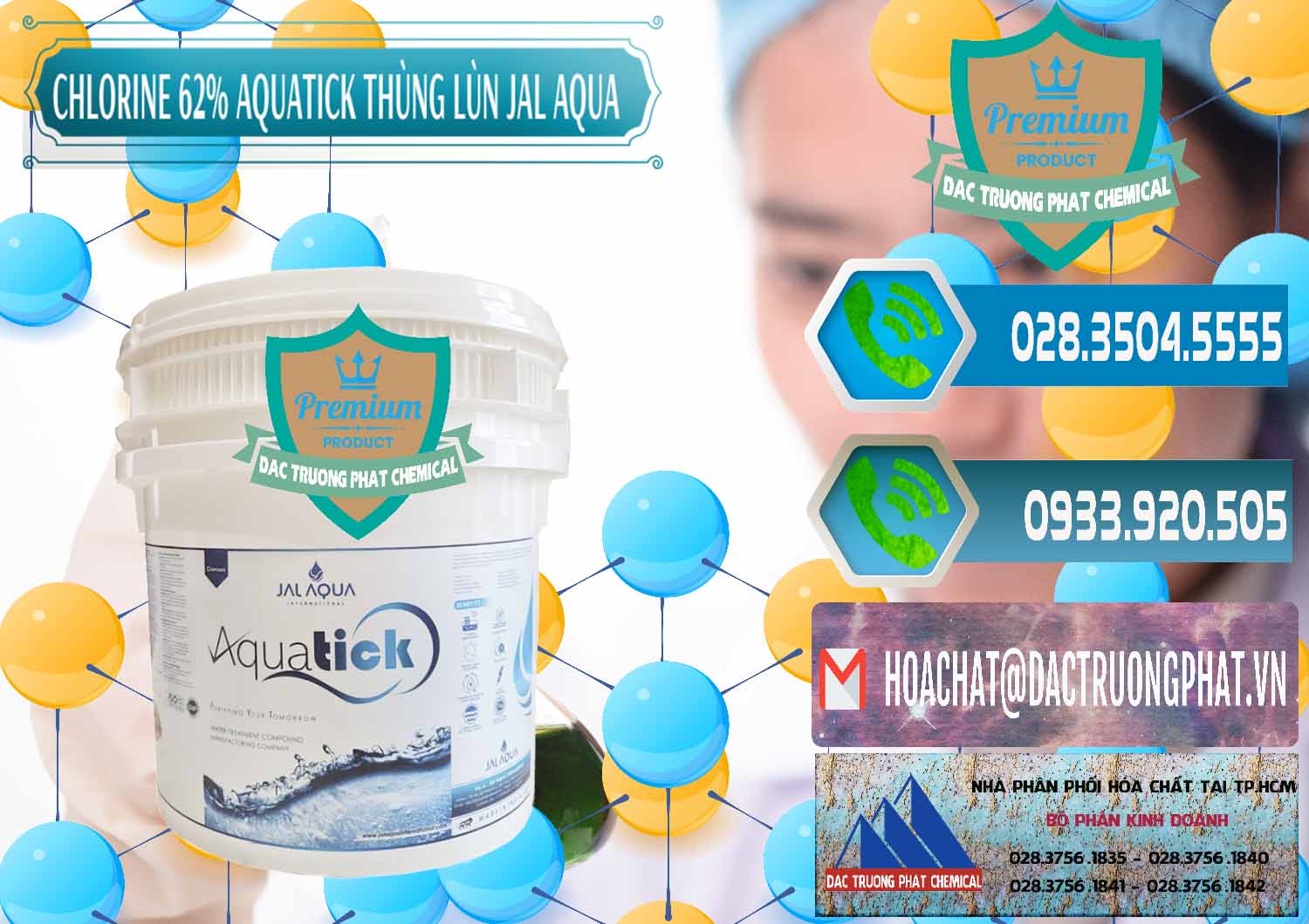 Công ty chuyên kinh doanh _ bán Chlorine – Clorin 62% Aquatick Thùng Lùn Jal Aqua Ấn Độ India - 0238 - Công ty cung cấp - nhập khẩu hóa chất tại TP.HCM - congtyhoachat.net