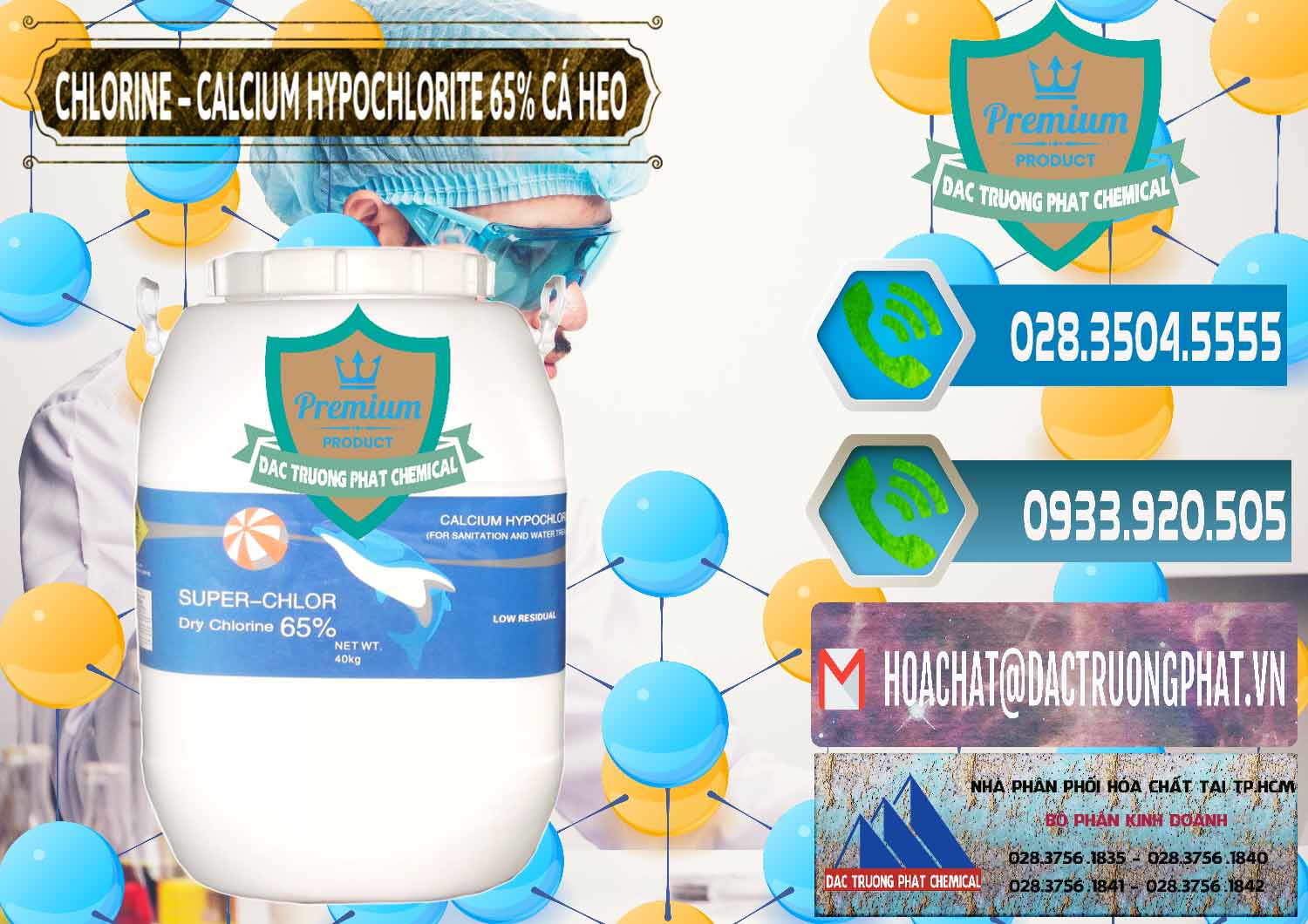 Công ty chuyên kinh doanh - bán Clorin - Chlorine Cá Heo 65% Trung Quốc China - 0053 - Nơi chuyên kinh doanh - cung cấp hóa chất tại TP.HCM - congtyhoachat.net