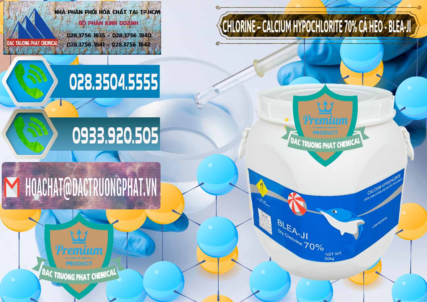 Đơn vị nhập khẩu _ bán Clorin - Chlorine Cá Heo 70% Blea-Ji Trung Quốc China - 0056 - Công ty bán - cung cấp hóa chất tại TP.HCM - congtyhoachat.net