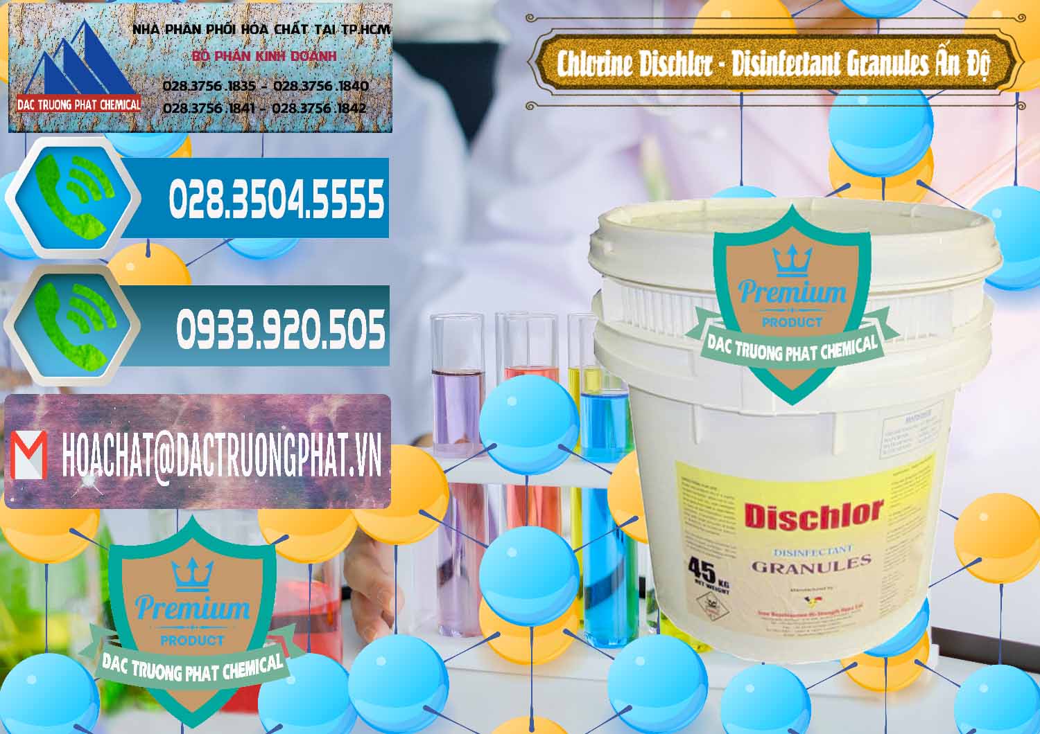 Đơn vị chuyên kinh doanh _ bán Chlorine – Clorin 70% Dischlor - Disinfectant Granules Ấn Độ India - 0248 - Phân phối và nhập khẩu hóa chất tại TP.HCM - congtyhoachat.net
