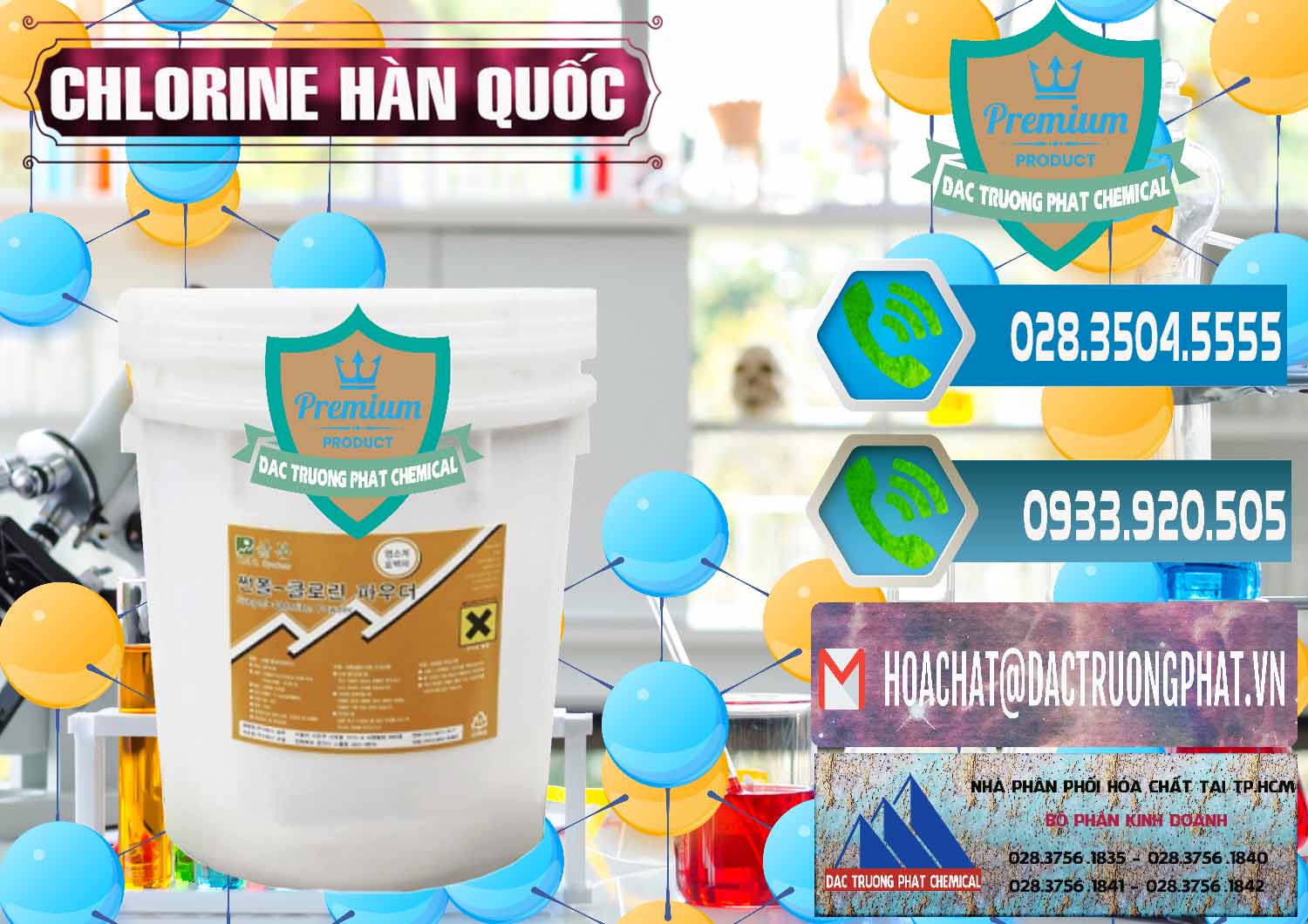 Chuyên bán - cung ứng Chlorine – Clorin 70% Hàn Quốc Korea - 0345 - Đơn vị chuyên phân phối ( cung ứng ) hóa chất tại TP.HCM - congtyhoachat.net