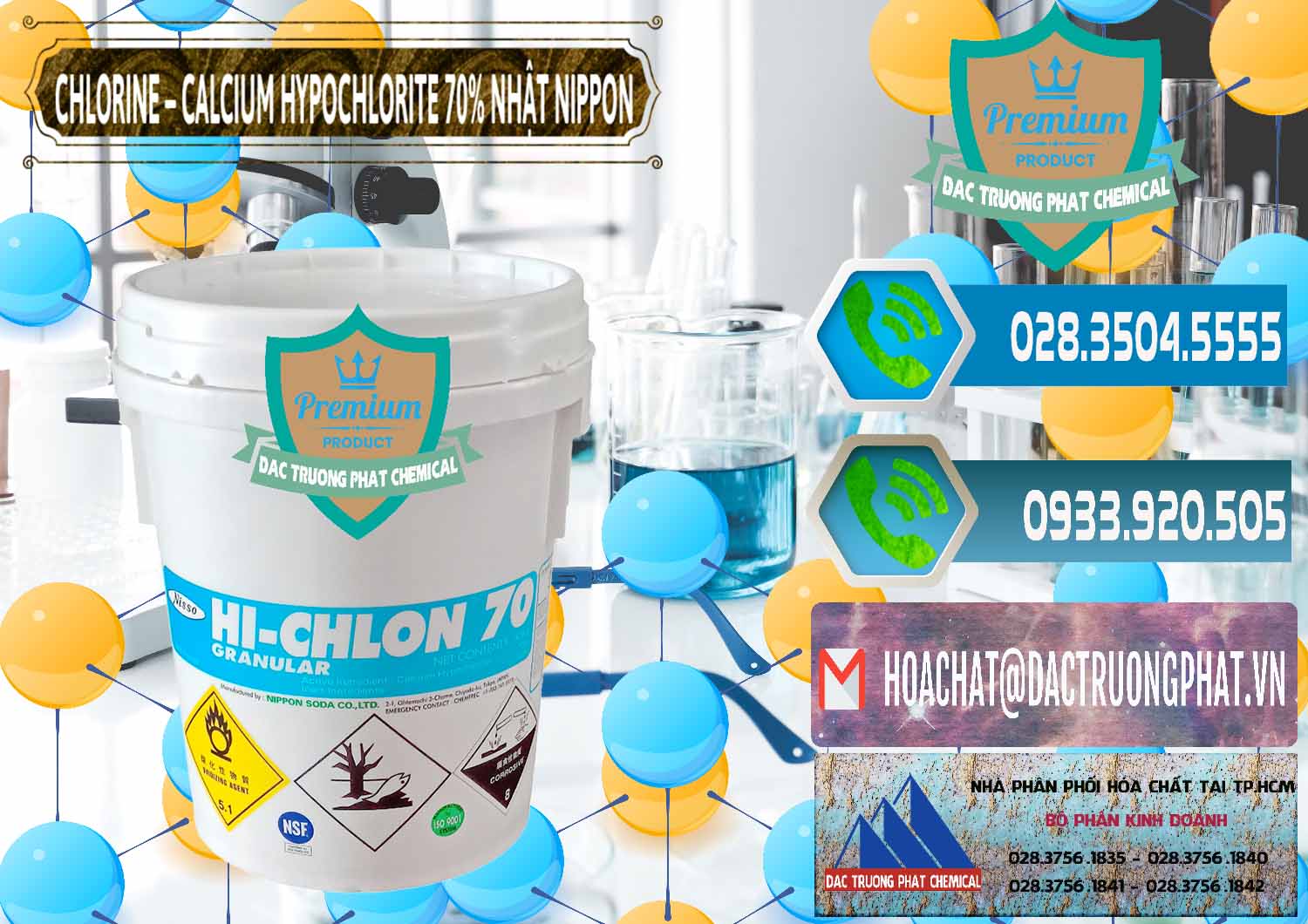 Công ty chuyên bán - cung ứng Clorin – Chlorine 70% Nippon Soda Nhật Bản Japan - 0055 - Công ty cung cấp & phân phối hóa chất tại TP.HCM - congtyhoachat.net