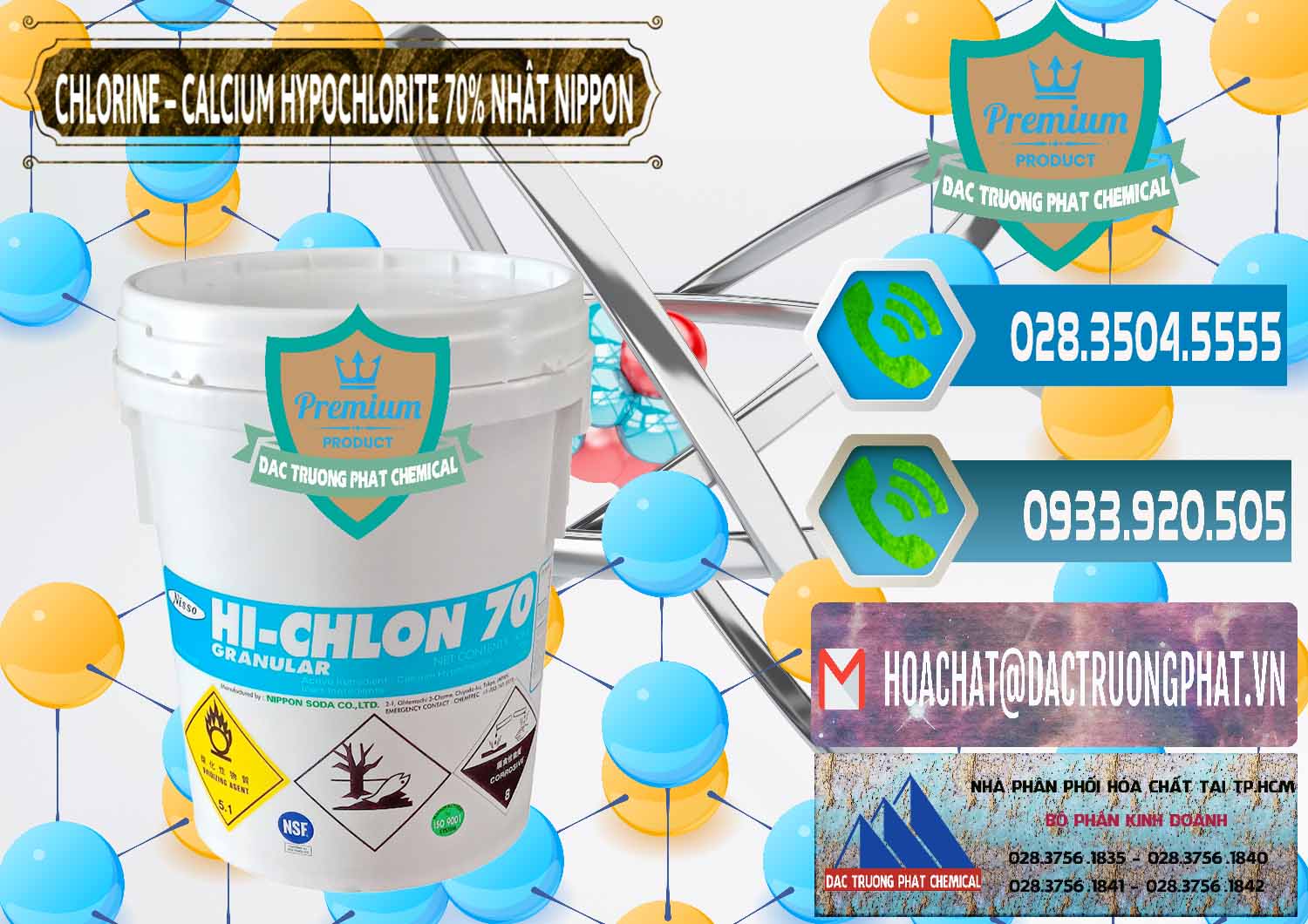 Bán ( cung ứng ) Clorin – Chlorine 70% Nippon Soda Nhật Bản Japan - 0055 - Nhà nhập khẩu ( phân phối ) hóa chất tại TP.HCM - congtyhoachat.net