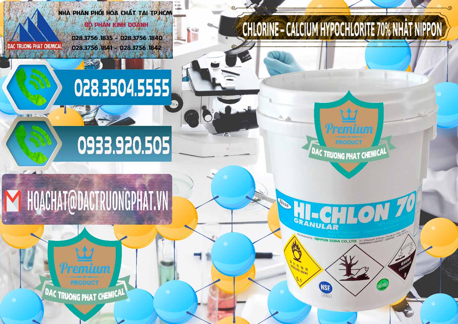 Nhà cung cấp và bán Clorin – Chlorine 70% Nippon Soda Nhật Bản Japan - 0055 - Cung cấp - phân phối hóa chất tại TP.HCM - congtyhoachat.net