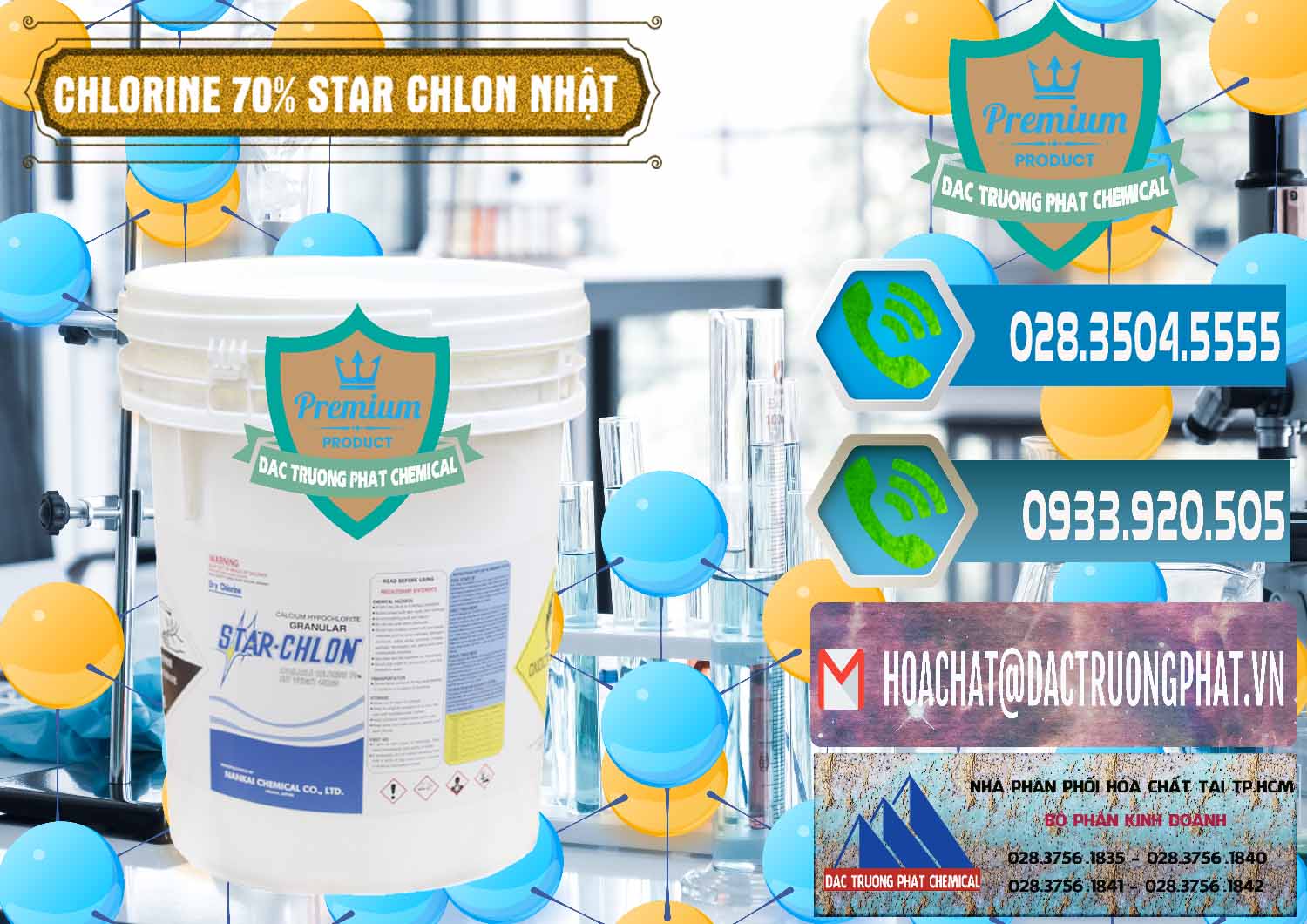 Chuyên bán - phân phối Clorin – Chlorine 70% Star Chlon Nhật Bản Japan - 0243 - Công ty chuyên cung cấp và bán hóa chất tại TP.HCM - congtyhoachat.net