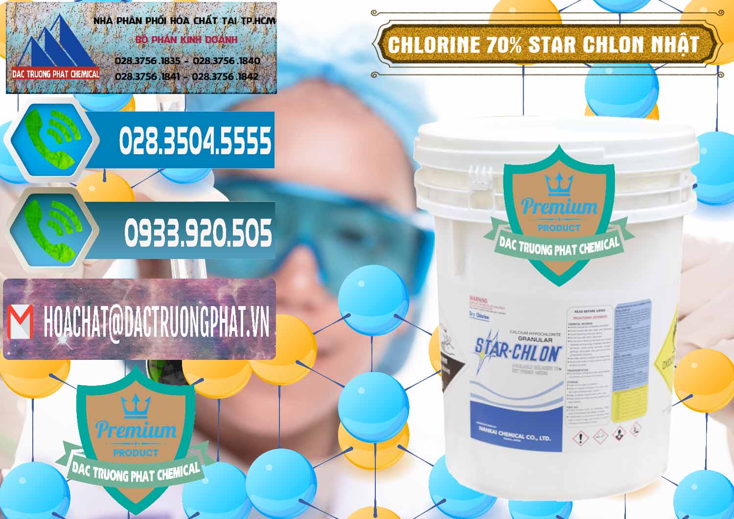 Cty cung cấp - bán Clorin – Chlorine 70% Star Chlon Nhật Bản Japan - 0243 - Cty chuyên nhập khẩu & cung cấp hóa chất tại TP.HCM - congtyhoachat.net
