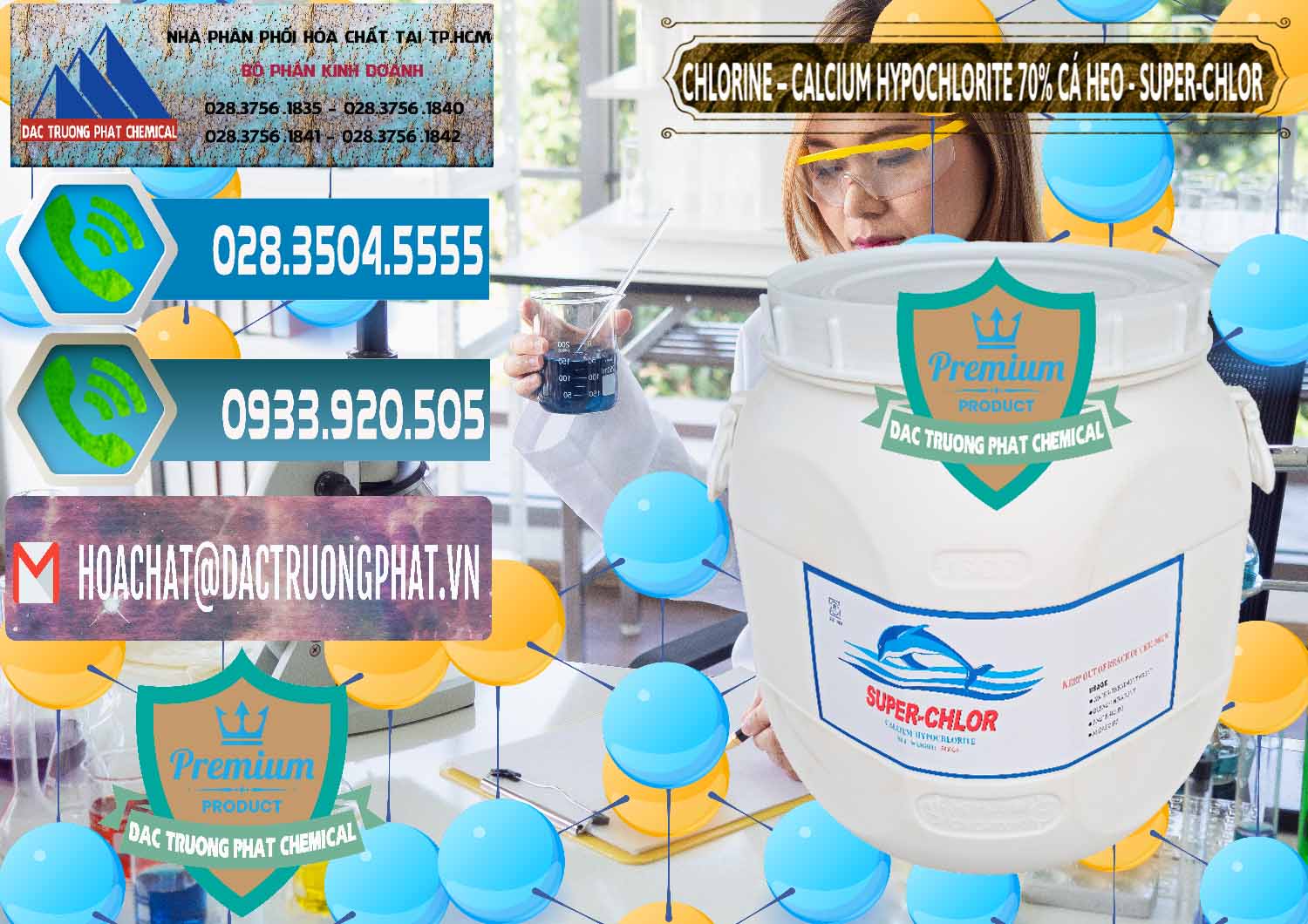 Công ty chuyên bán _ phân phối Clorin - Chlorine Cá Heo 70% Super Chlor Trung Quốc China - 0058 - Cung cấp hóa chất tại TP.HCM - congtyhoachat.net