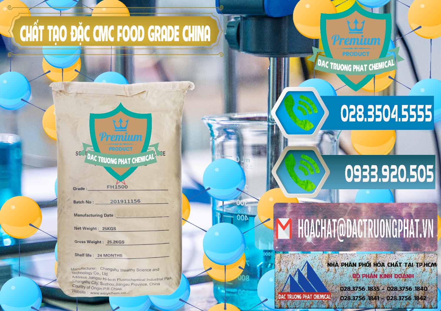 Cty cung cấp - bán Chất Tạo Đặc CMC Wealthy Food Grade Trung Quốc China - 0426 - Công ty chuyên nhập khẩu và phân phối hóa chất tại TP.HCM - congtyhoachat.net