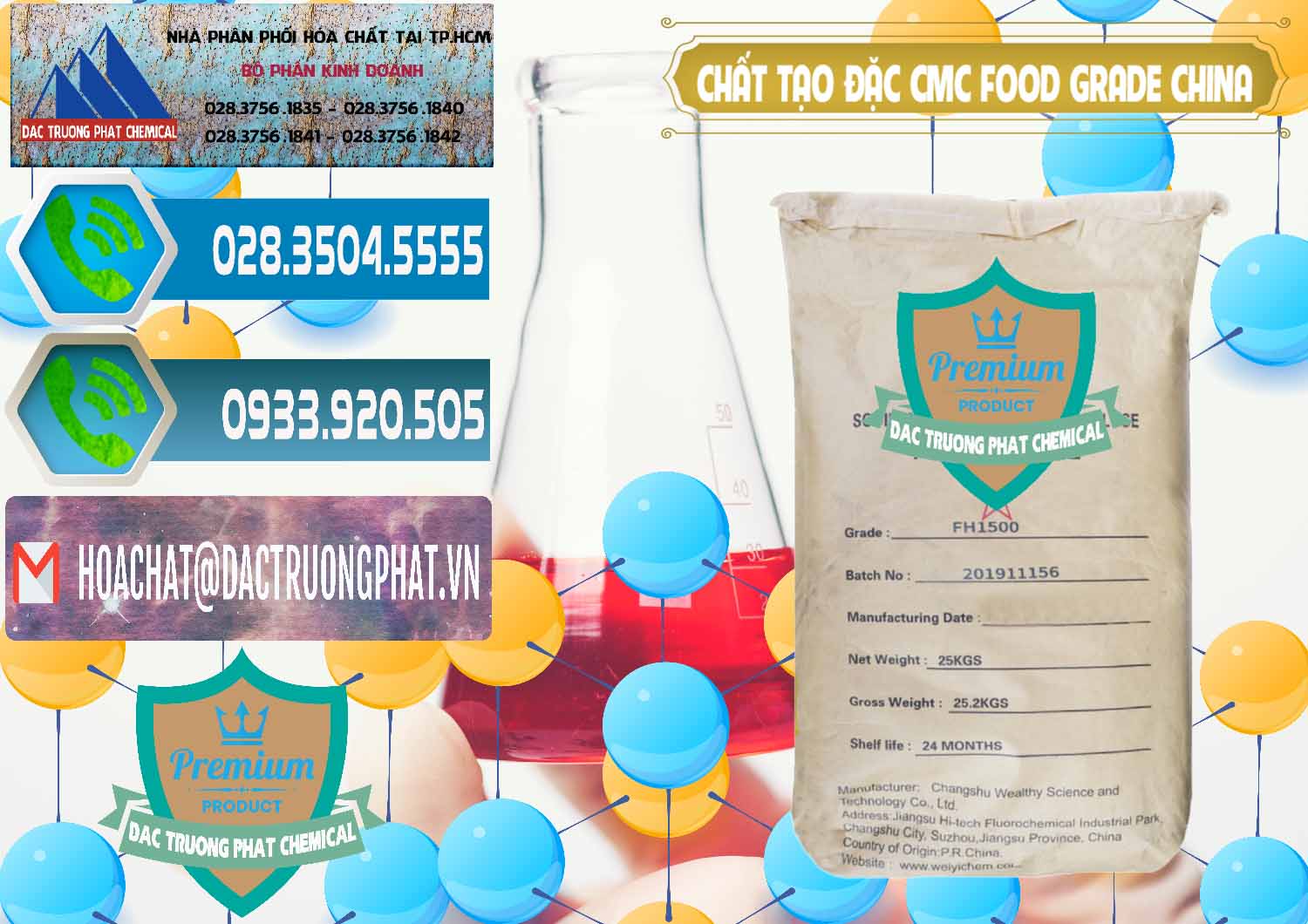 Nhà nhập khẩu & bán Chất Tạo Đặc CMC Wealthy Food Grade Trung Quốc China - 0426 - Đơn vị chuyên kinh doanh & cung cấp hóa chất tại TP.HCM - congtyhoachat.net
