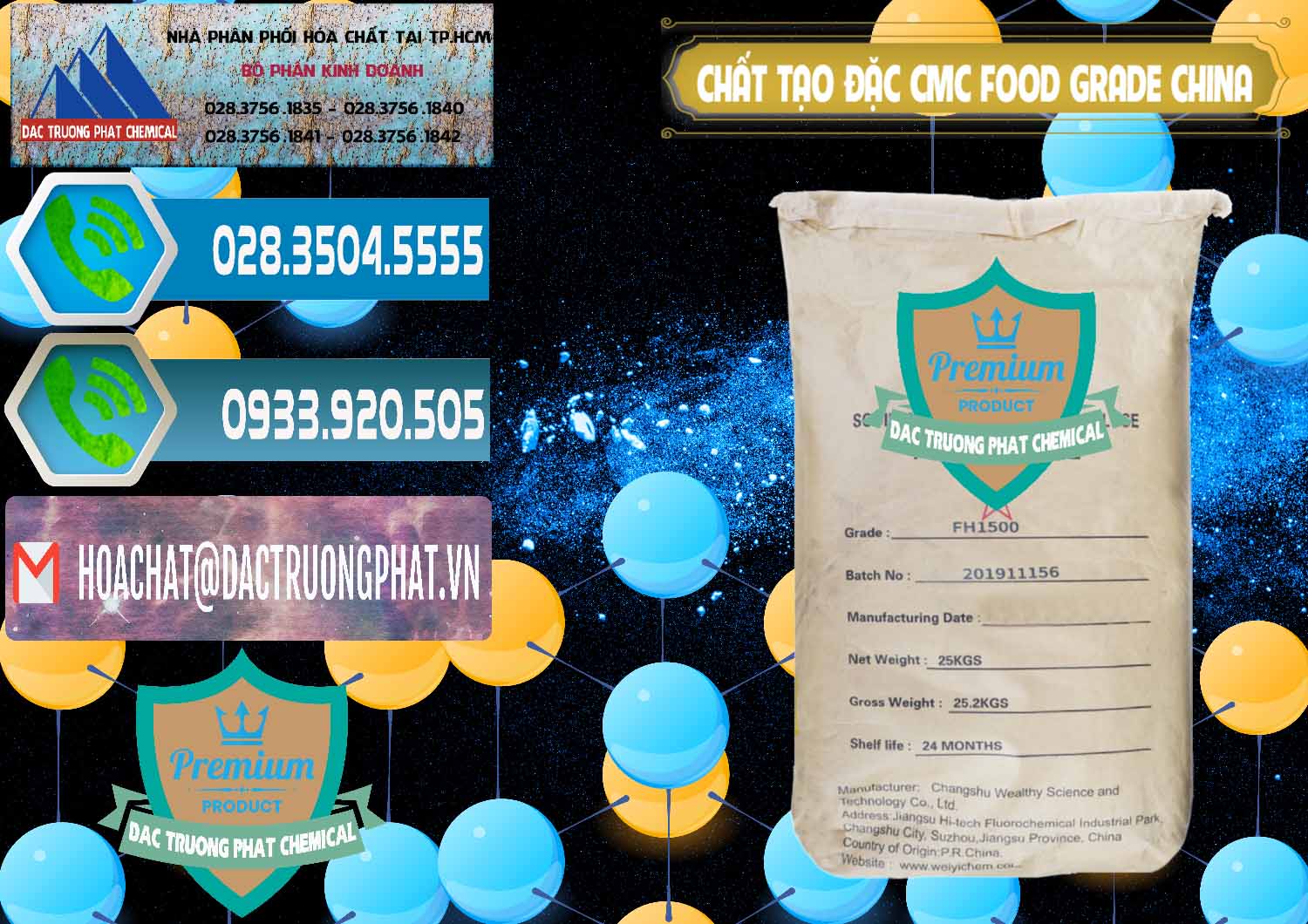 Cty chuyên bán và phân phối Chất Tạo Đặc CMC Wealthy Food Grade Trung Quốc China - 0426 - Cung cấp & bán hóa chất tại TP.HCM - congtyhoachat.net