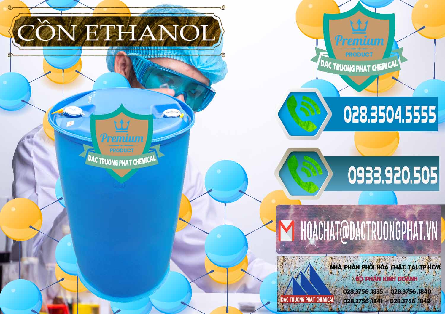 Công ty kinh doanh - bán Cồn Ethanol - C2H5OH Thực Phẩm Food Grade Việt Nam - 0330 - Nhà cung cấp ( bán ) hóa chất tại TP.HCM - congtyhoachat.net