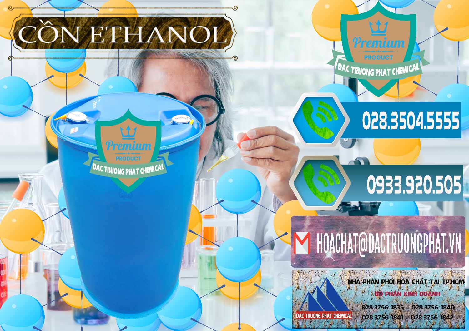 Chuyên cung ứng - bán Cồn Ethanol - C2H5OH Thực Phẩm Food Grade Việt Nam - 0330 - Nhập khẩu và phân phối hóa chất tại TP.HCM - congtyhoachat.net