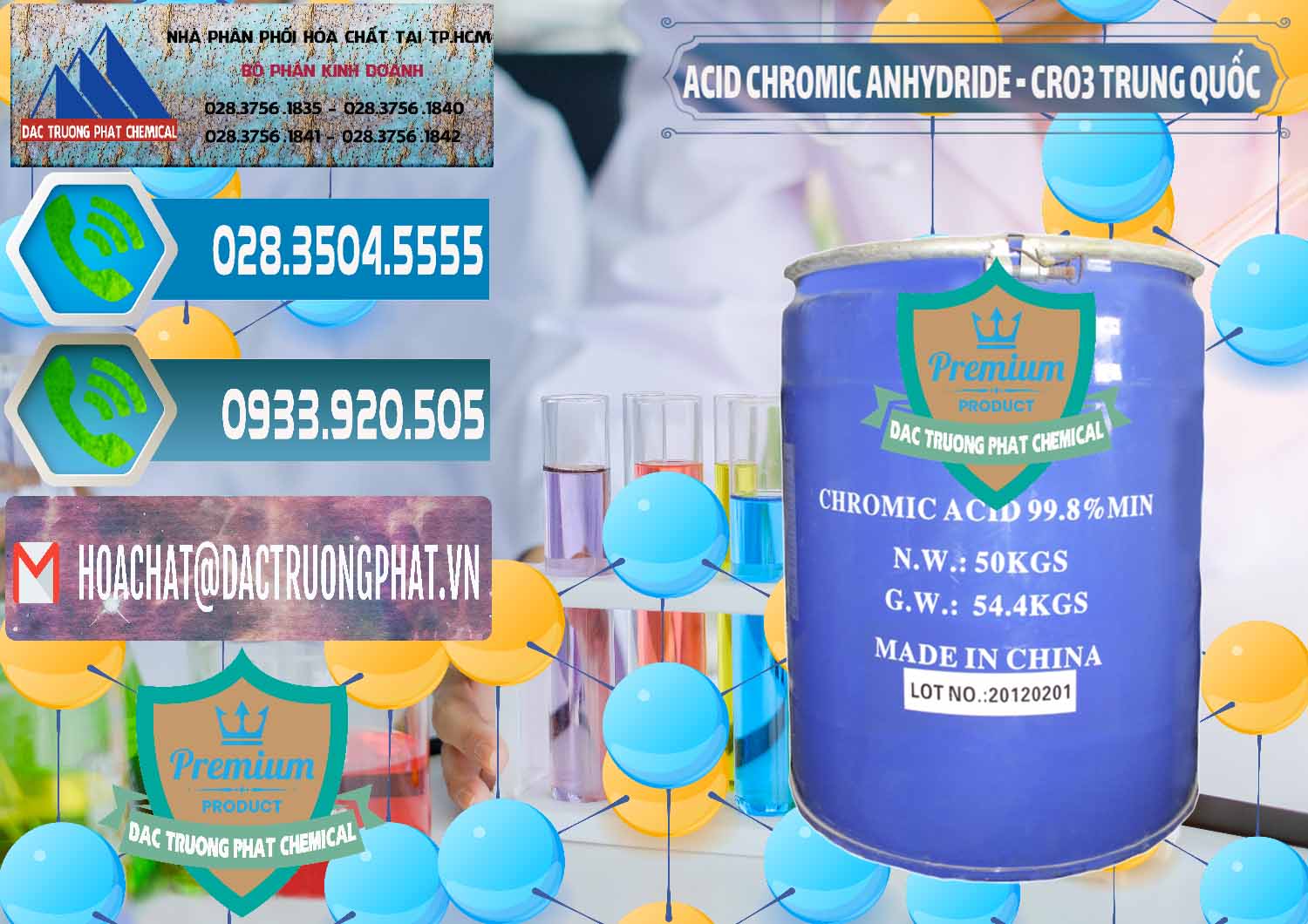 Công ty nhập khẩu _ bán Acid Chromic Anhydride - Cromic CRO3 Trung Quốc China - 0007 - Nhà phân phối _ nhập khẩu hóa chất tại TP.HCM - congtyhoachat.net