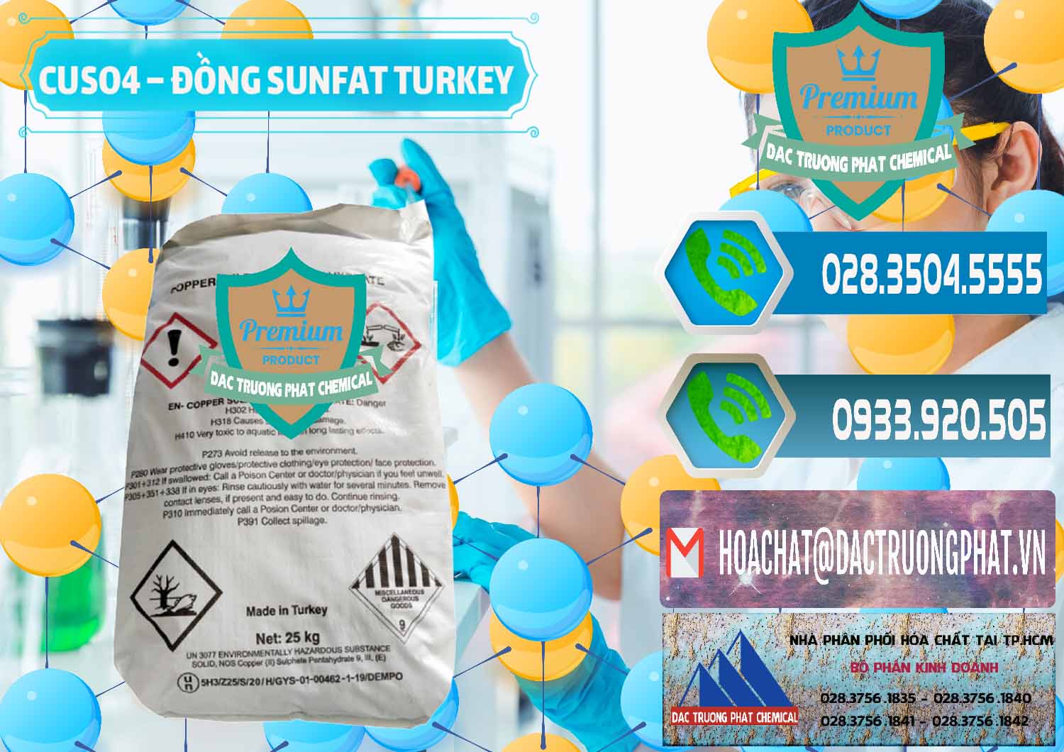 Cty bán & phân phối CuSO4 – Đồng Sunfat Thổ Nhĩ Kỳ Turkey - 0481 - Cty chuyên nhập khẩu _ phân phối hóa chất tại TP.HCM - congtyhoachat.net