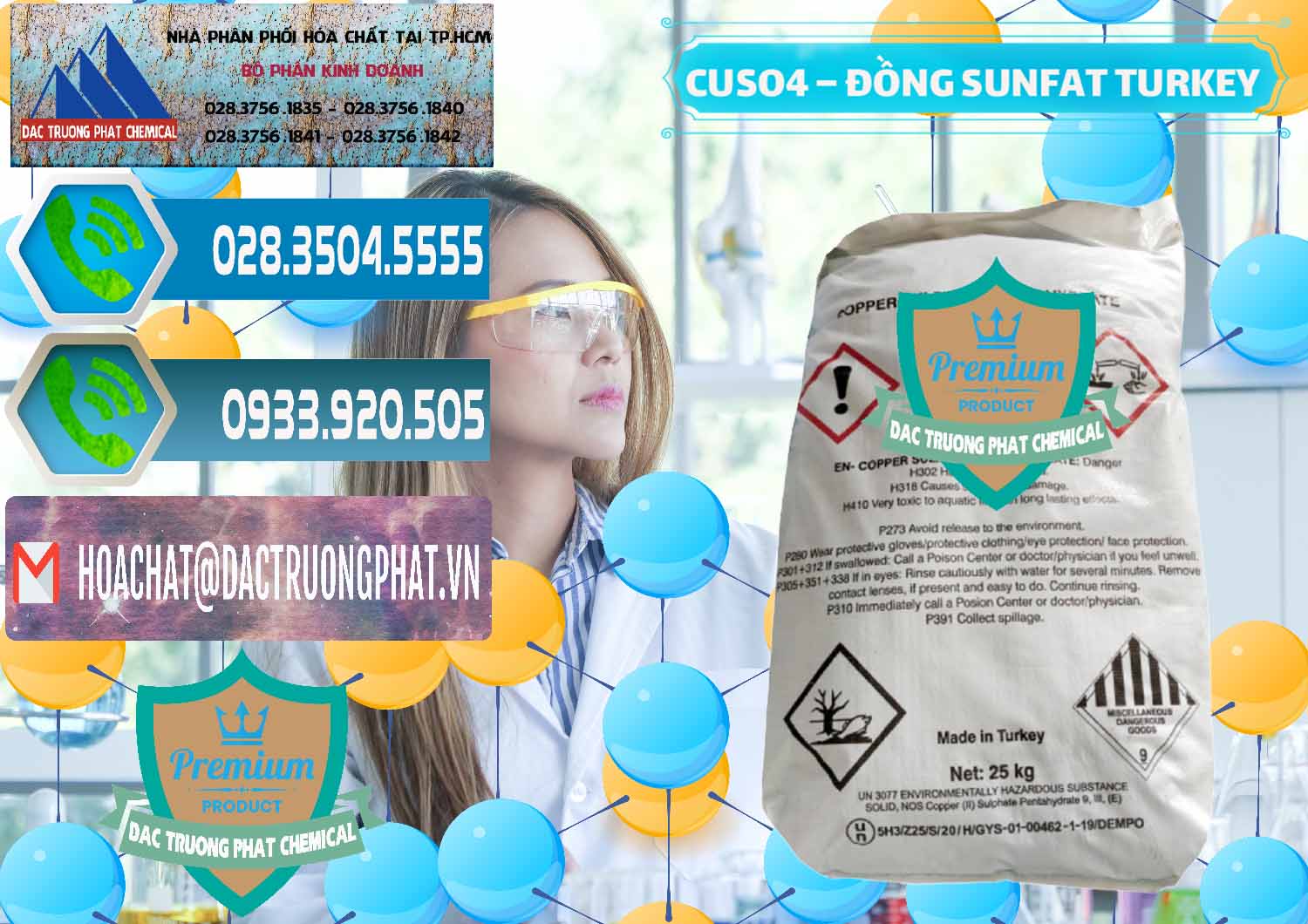 Nơi chuyên bán & phân phối CuSO4 – Đồng Sunfat Thổ Nhĩ Kỳ Turkey - 0481 - Công ty cung cấp - phân phối hóa chất tại TP.HCM - congtyhoachat.net