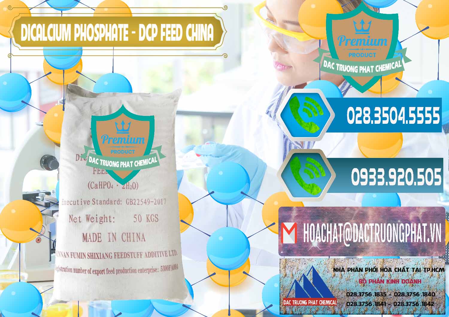 Cty chuyên phân phối & bán Dicalcium Phosphate - DCP Feed Grade Trung Quốc China - 0296 - Công ty kinh doanh ( cung cấp ) hóa chất tại TP.HCM - congtyhoachat.net
