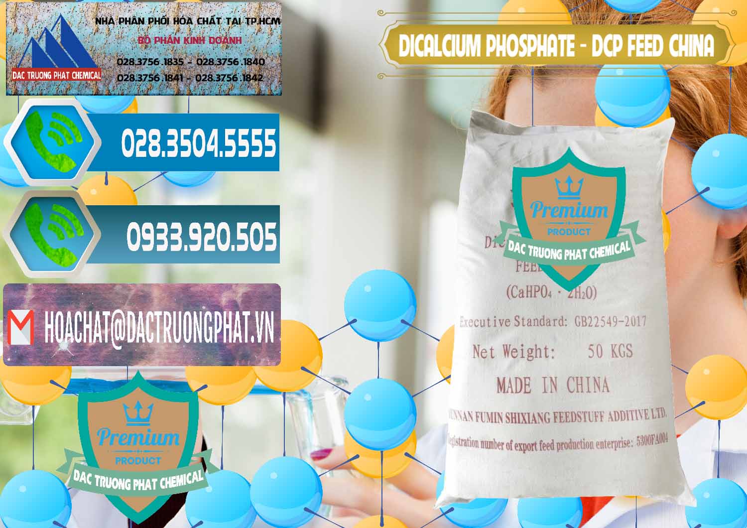 Công ty chuyên nhập khẩu - bán Dicalcium Phosphate - DCP Feed Grade Trung Quốc China - 0296 - Cty cung cấp & nhập khẩu hóa chất tại TP.HCM - congtyhoachat.net
