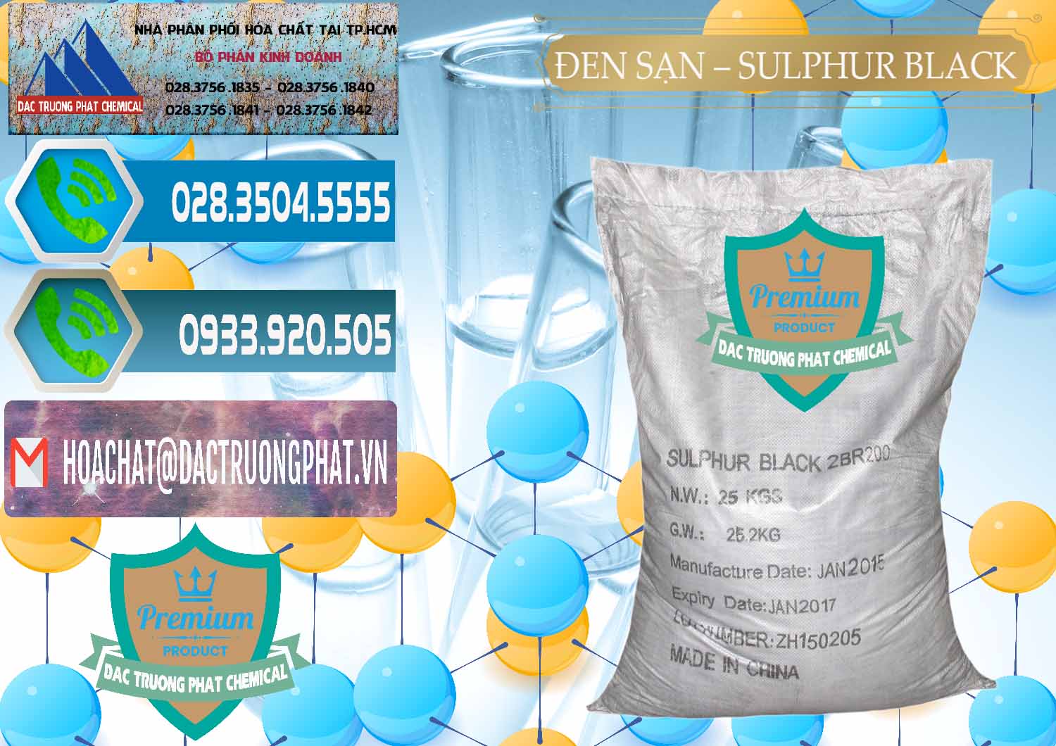Nơi chuyên kinh doanh và bán Đen Sạn – Sulphur Black Trung Quốc China - 0062 - Đơn vị nhập khẩu & phân phối hóa chất tại TP.HCM - congtyhoachat.net