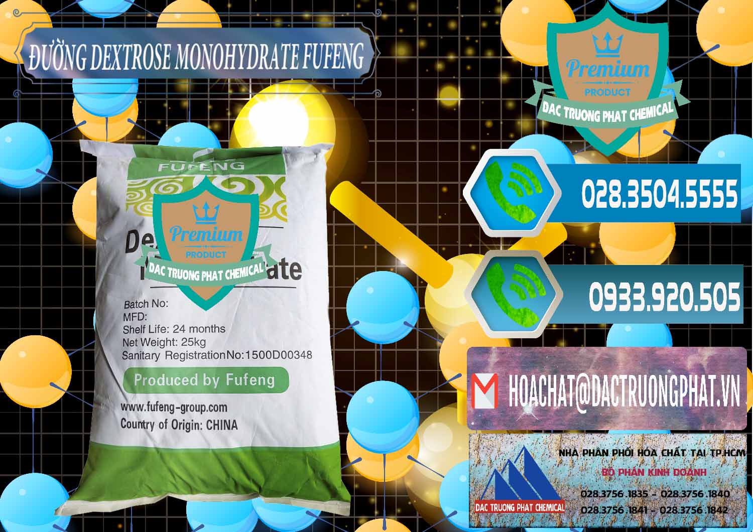 Công ty chuyên kinh doanh và bán Đường Dextrose Monohydrate Food Grade Fufeng Trung Quốc China - 0223 - Đơn vị bán _ phân phối hóa chất tại TP.HCM - congtyhoachat.net