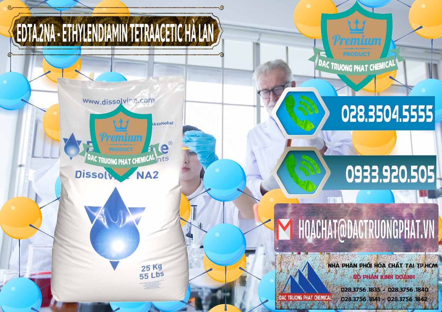Nhà cung cấp - bán EDTA.2NA - Ethylendiamin Tetraacetic Dissolvine Hà Lan Netherlands - 0064 - Nơi nhập khẩu _ cung cấp hóa chất tại TP.HCM - congtyhoachat.net