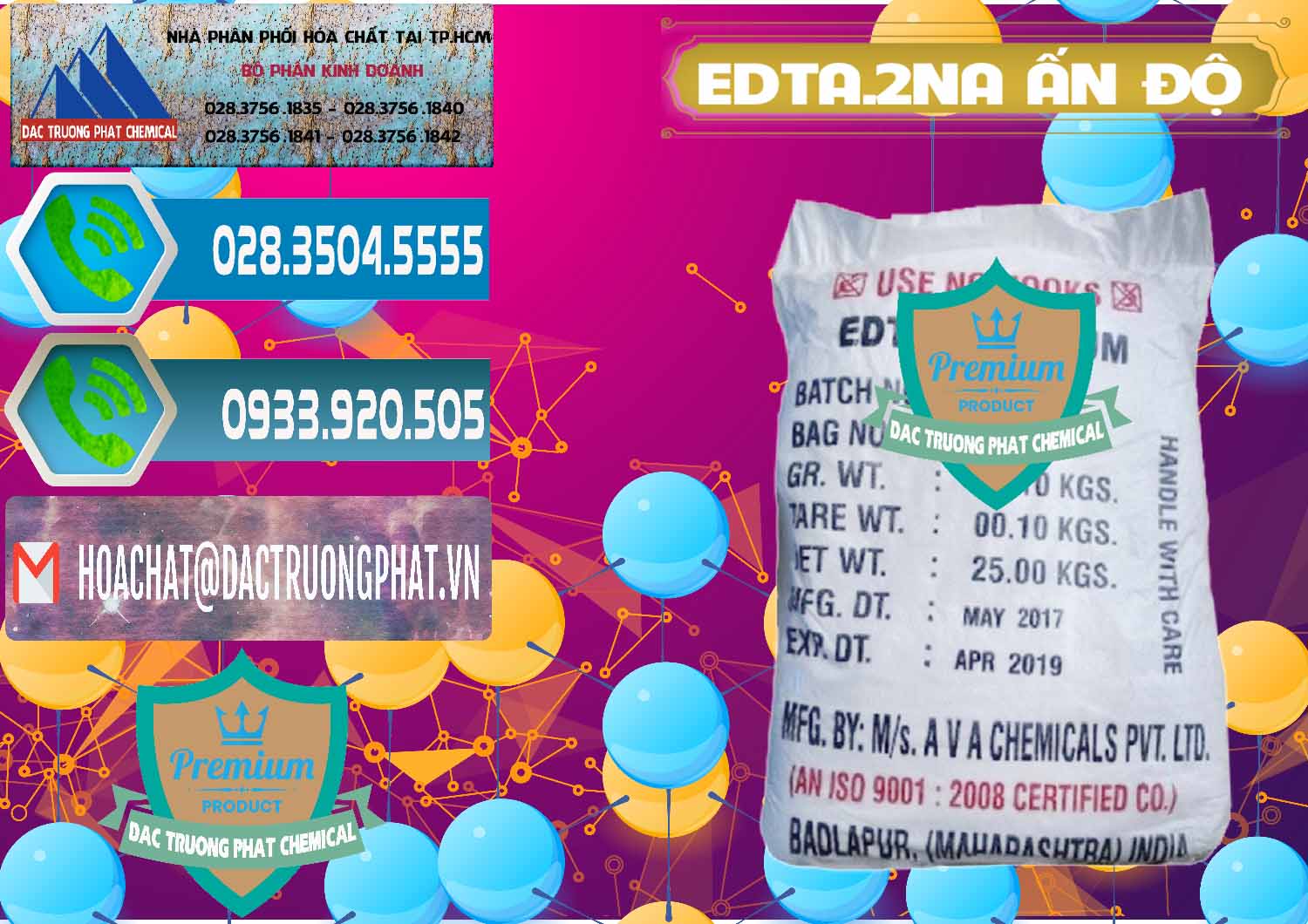 Đơn vị chuyên bán _ cung cấp EDTA.2NA - Ethylendiamin Tetraacetic Ấn Độ India - 0416 - Nơi chuyên cung cấp ( nhập khẩu ) hóa chất tại TP.HCM - congtyhoachat.net