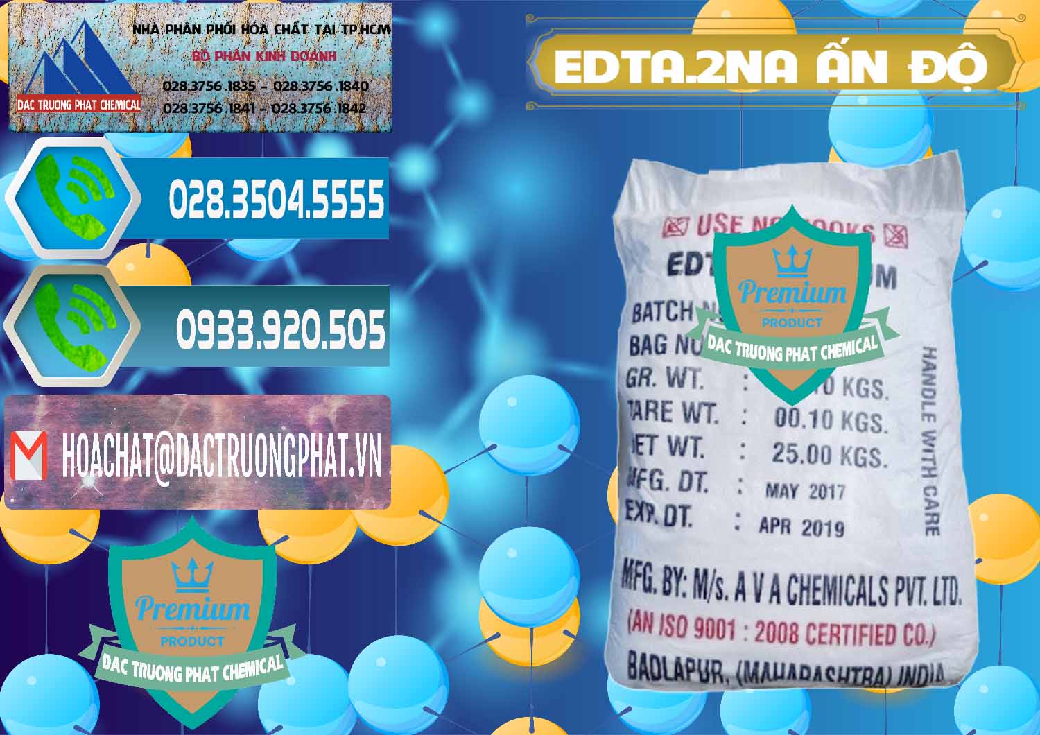 Cty phân phối _ bán EDTA.2NA - Ethylendiamin Tetraacetic Ấn Độ India - 0416 - Công ty chuyên cung ứng _ phân phối hóa chất tại TP.HCM - congtyhoachat.net