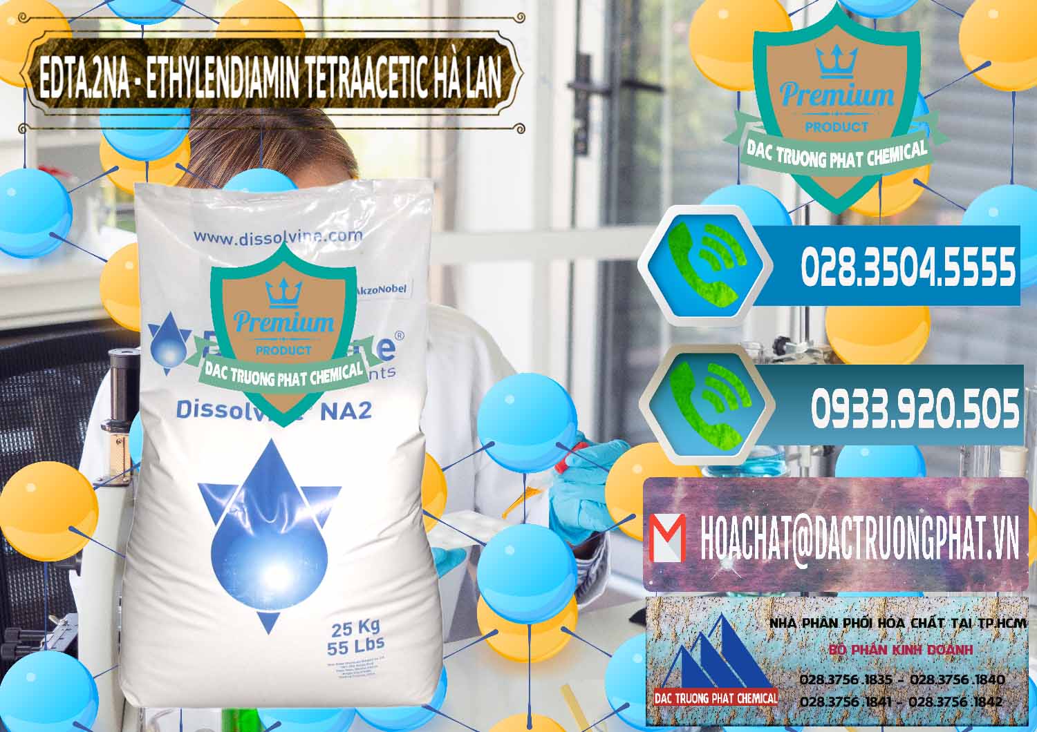 Cty cung ứng và bán EDTA.2NA - Ethylendiamin Tetraacetic Dissolvine Hà Lan Netherlands - 0064 - Chuyên bán & phân phối hóa chất tại TP.HCM - congtyhoachat.net