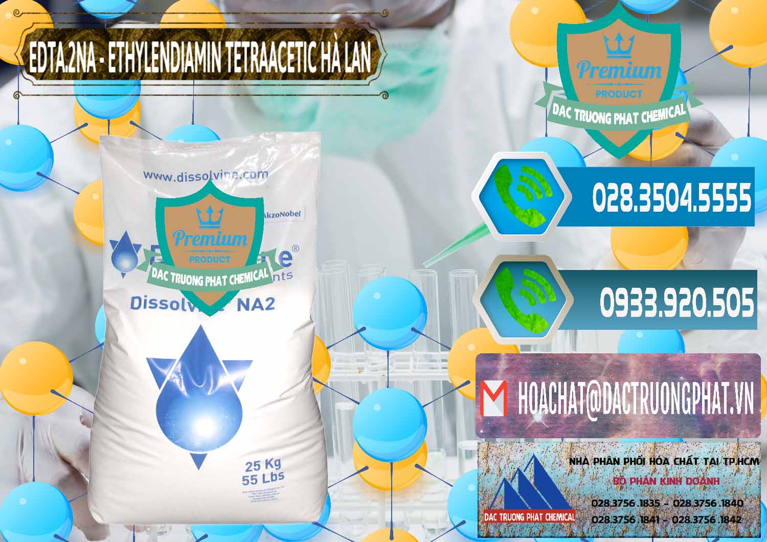 Nơi chuyên cung ứng ( bán ) EDTA.2NA - Ethylendiamin Tetraacetic Dissolvine Hà Lan Netherlands - 0064 - Nơi nhập khẩu _ cung cấp hóa chất tại TP.HCM - congtyhoachat.net