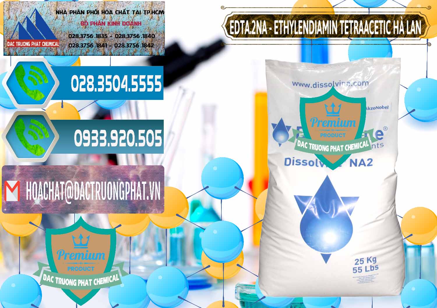 Nhà kinh doanh / bán Ethylendiamin Tetraacetic - Edta Dissolvine Hà Lan tại Kiên Giang Phân phối ( bán ) EDTA.2NA - Ethylendiamin Tetraacetic Dissolvine Hà Lan Netherlands - 0064 - Công ty chuyên nhập khẩu & cung cấp hóa chất tại TP.HCM - congtyhoachat.net