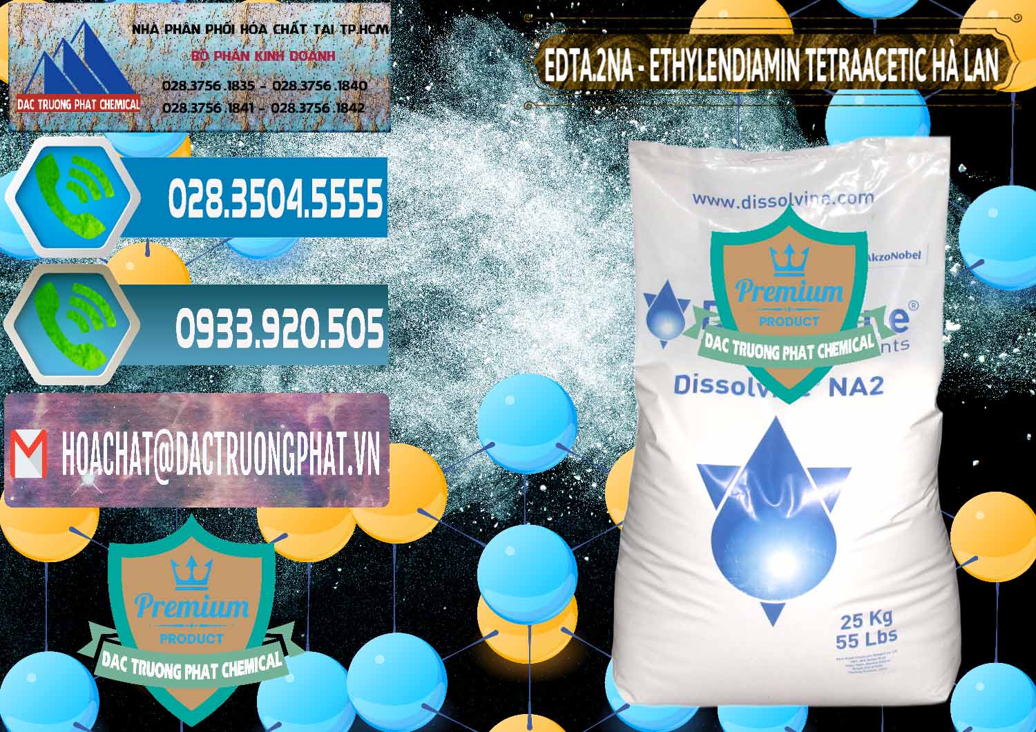Chuyên bán ( cung ứng ) EDTA.2NA - Ethylendiamin Tetraacetic Dissolvine Hà Lan Netherlands - 0064 - Nơi chuyên phân phối ( kinh doanh ) hóa chất tại TP.HCM - congtyhoachat.net