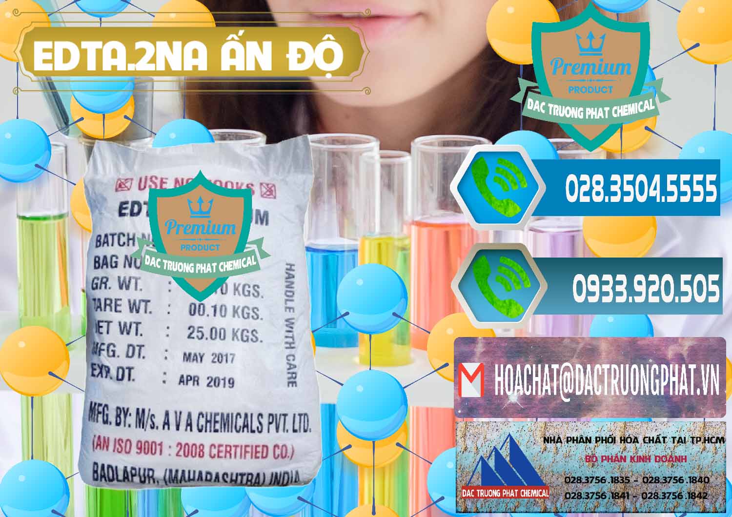 Công ty chuyên phân phối và bán EDTA.2NA - Ethylendiamin Tetraacetic Ấn Độ India - 0416 - Bán & phân phối hóa chất tại TP.HCM - congtyhoachat.net
