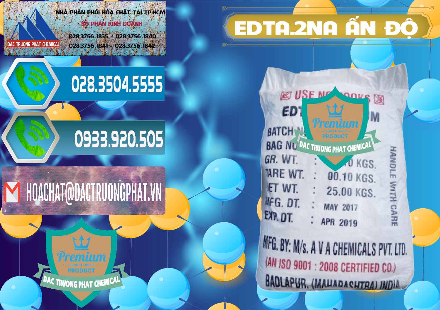 Cty phân phối _ bán EDTA.2NA - Ethylendiamin Tetraacetic Ấn Độ India - 0416 - Công ty chuyên cung ứng _ phân phối hóa chất tại TP.HCM - congtyhoachat.net