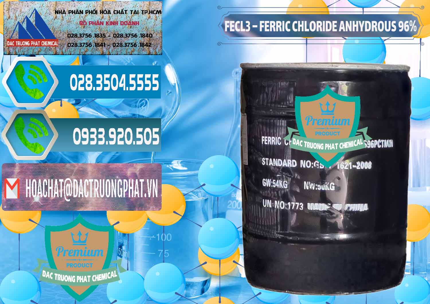 Công ty chuyên cung cấp và bán FECL3 – Ferric Chloride Anhydrous 96% Trung Quốc China - 0065 - Nơi cung cấp ( phân phối ) hóa chất tại TP.HCM - congtyhoachat.net