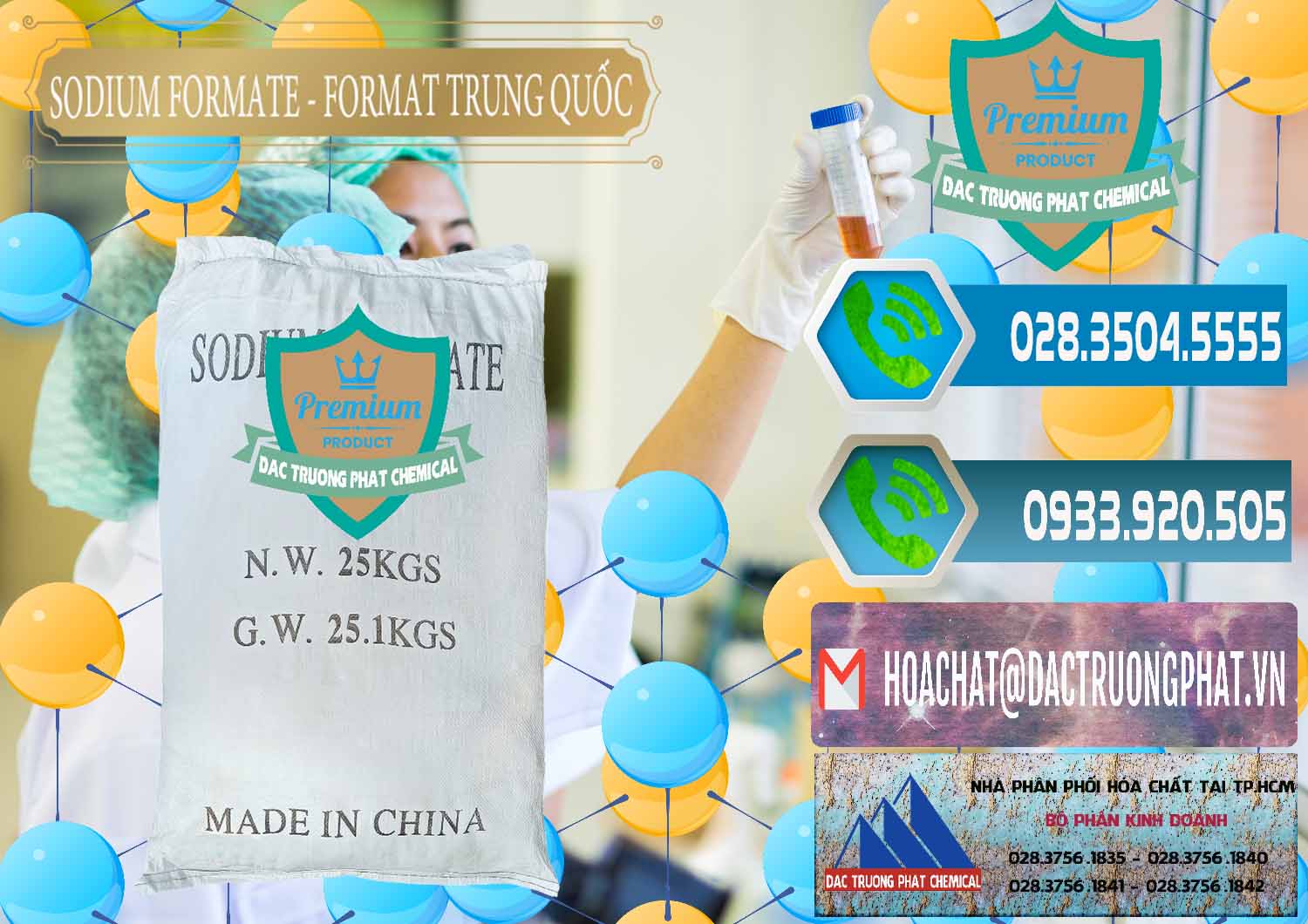 Nơi cung ứng và bán Sodium Formate - Natri Format Trung Quốc China - 0142 - Cung cấp và phân phối hóa chất tại TP.HCM - congtyhoachat.net