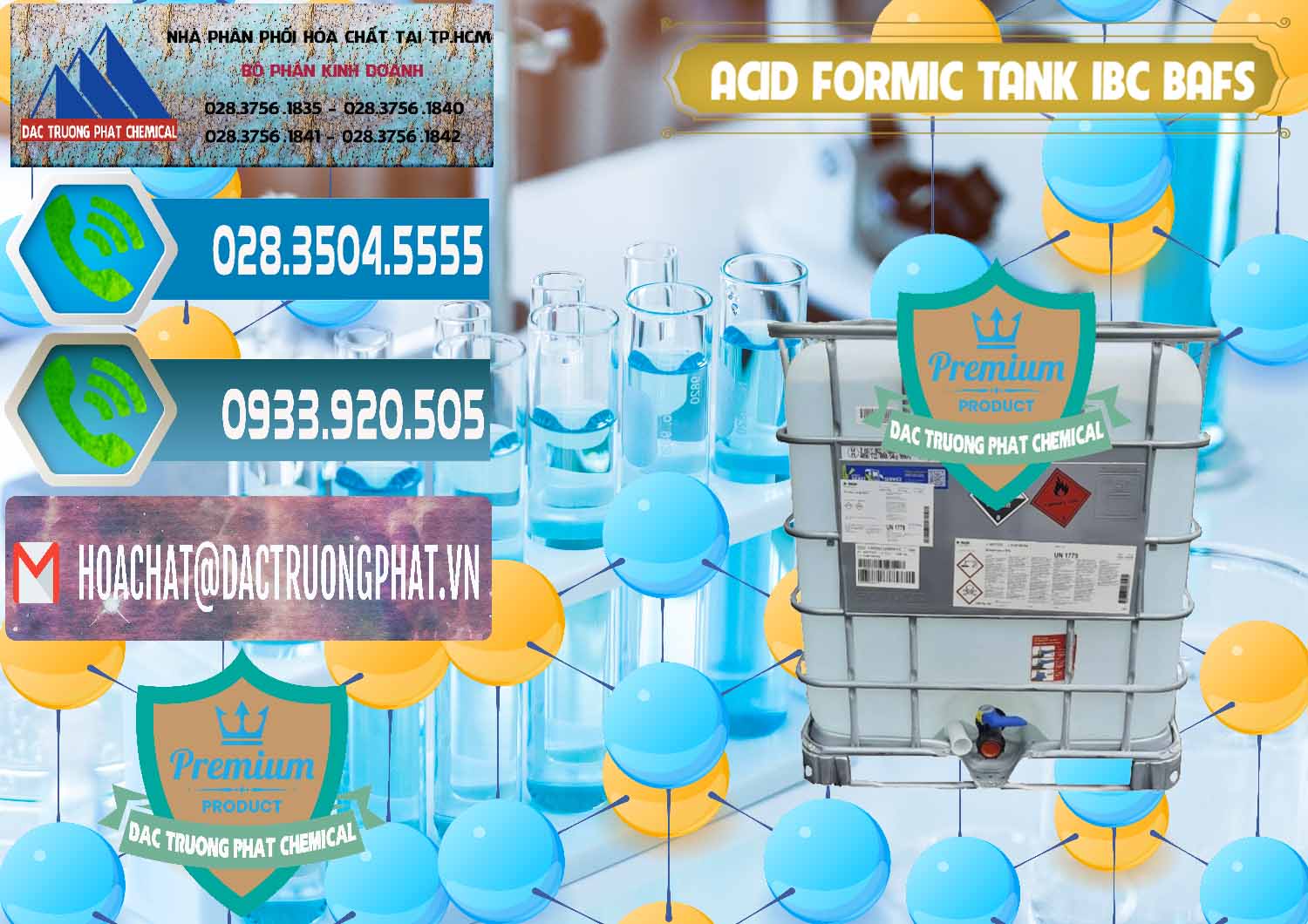 Cty bán - cung ứng Acid Formic - Axit Formic Tank - Bồn IBC BASF Đức - 0366 - Công ty cung cấp _ phân phối hóa chất tại TP.HCM - congtyhoachat.net