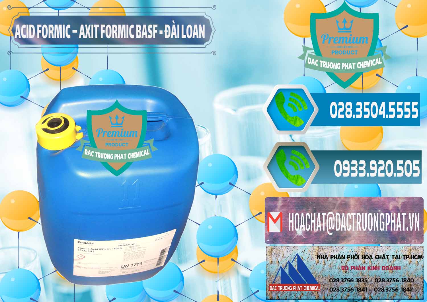 Cty cung ứng _ bán Acid Formic - Axit Formic 85% BASF Đài Loan Taiwan - 0027 - Bán - cung cấp hóa chất tại TP.HCM - congtyhoachat.net