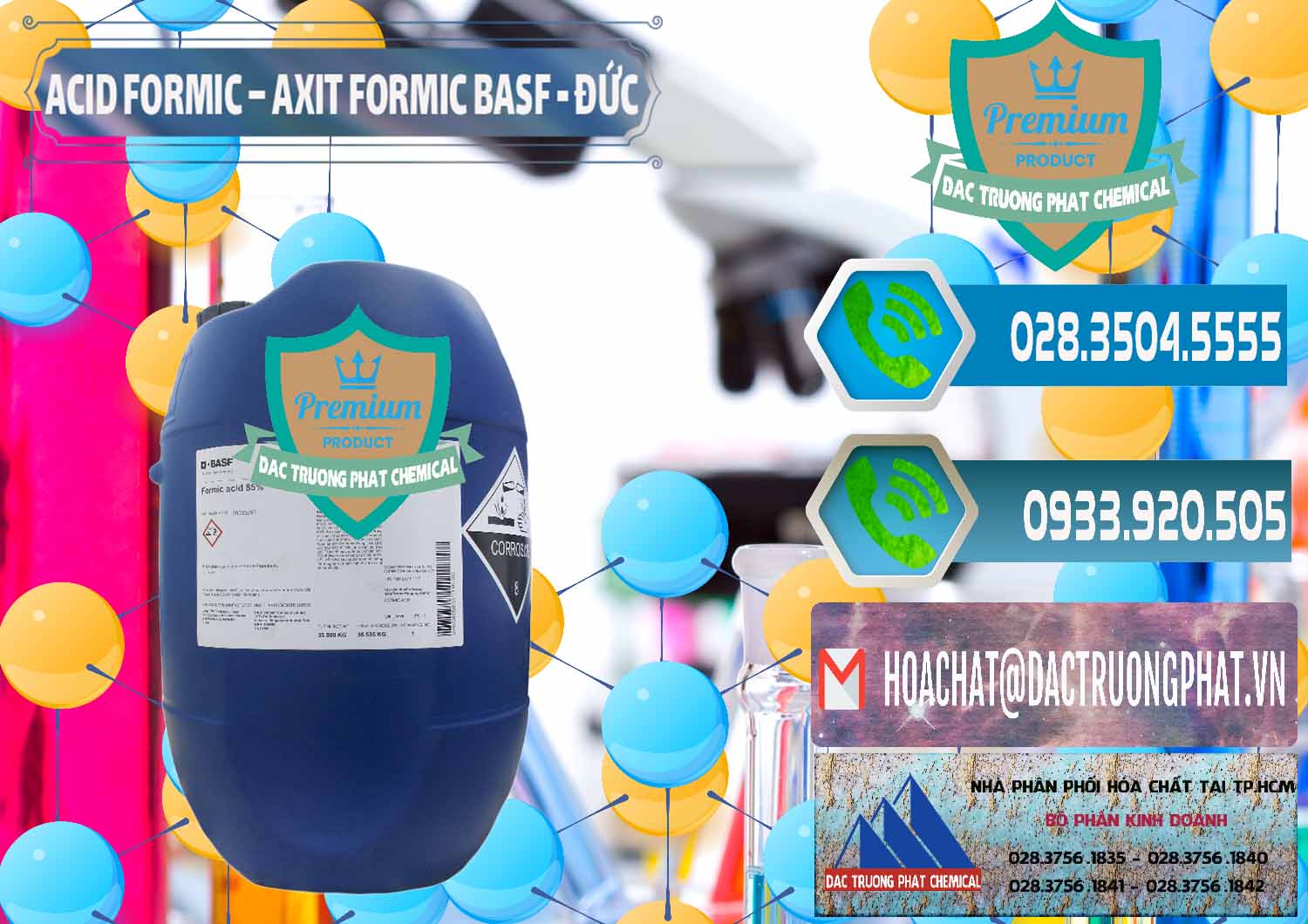 Đơn vị bán - phân phối Acid Formic - Axit Formic BASF Đức Germany - 0028 - Cung cấp hóa chất tại TP.HCM - congtyhoachat.net