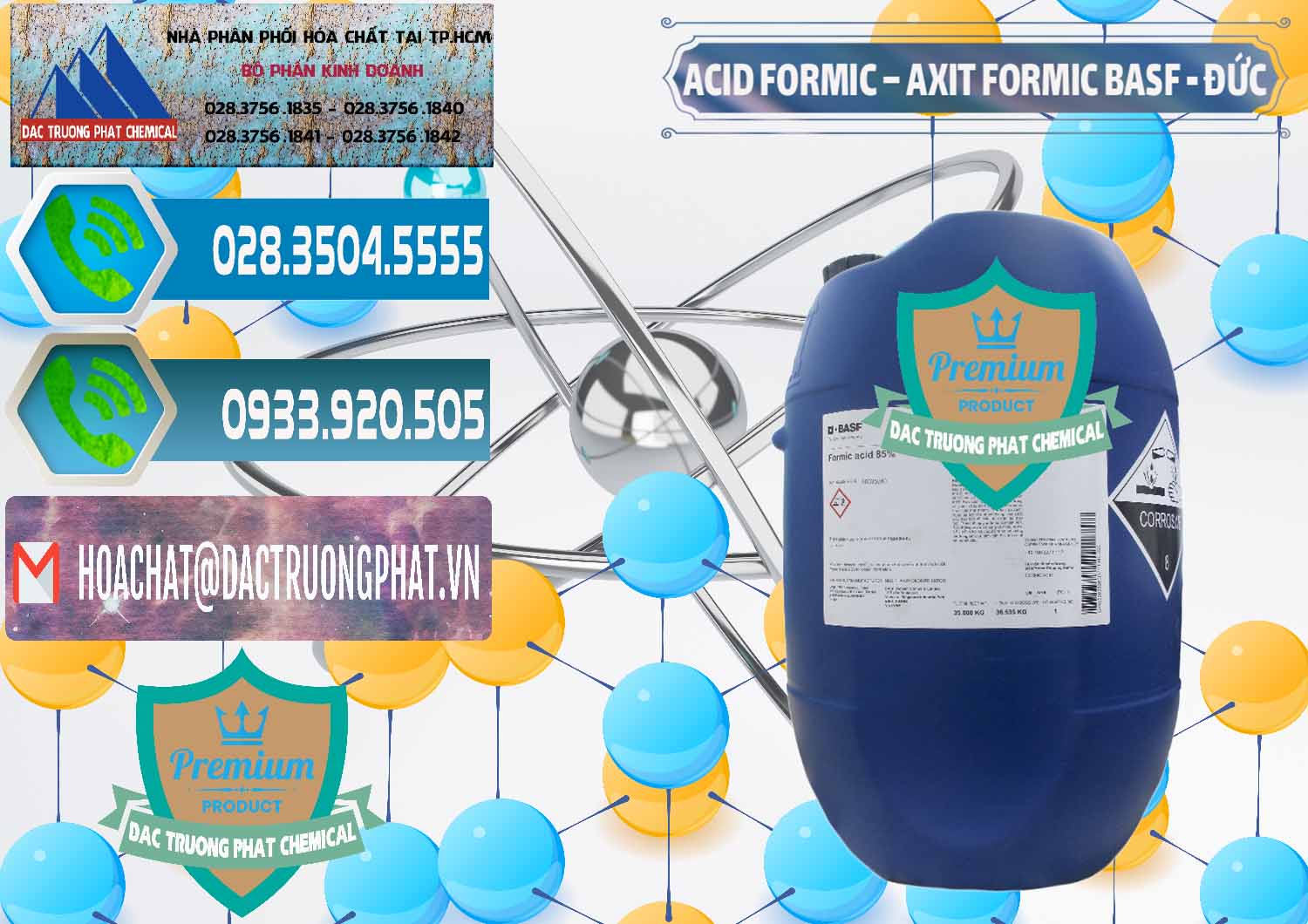 Công ty chuyên bán - cung ứng Acid Formic - Axit Formic BASF Đức Germany - 0028 - Cty cung cấp & phân phối hóa chất tại TP.HCM - congtyhoachat.net