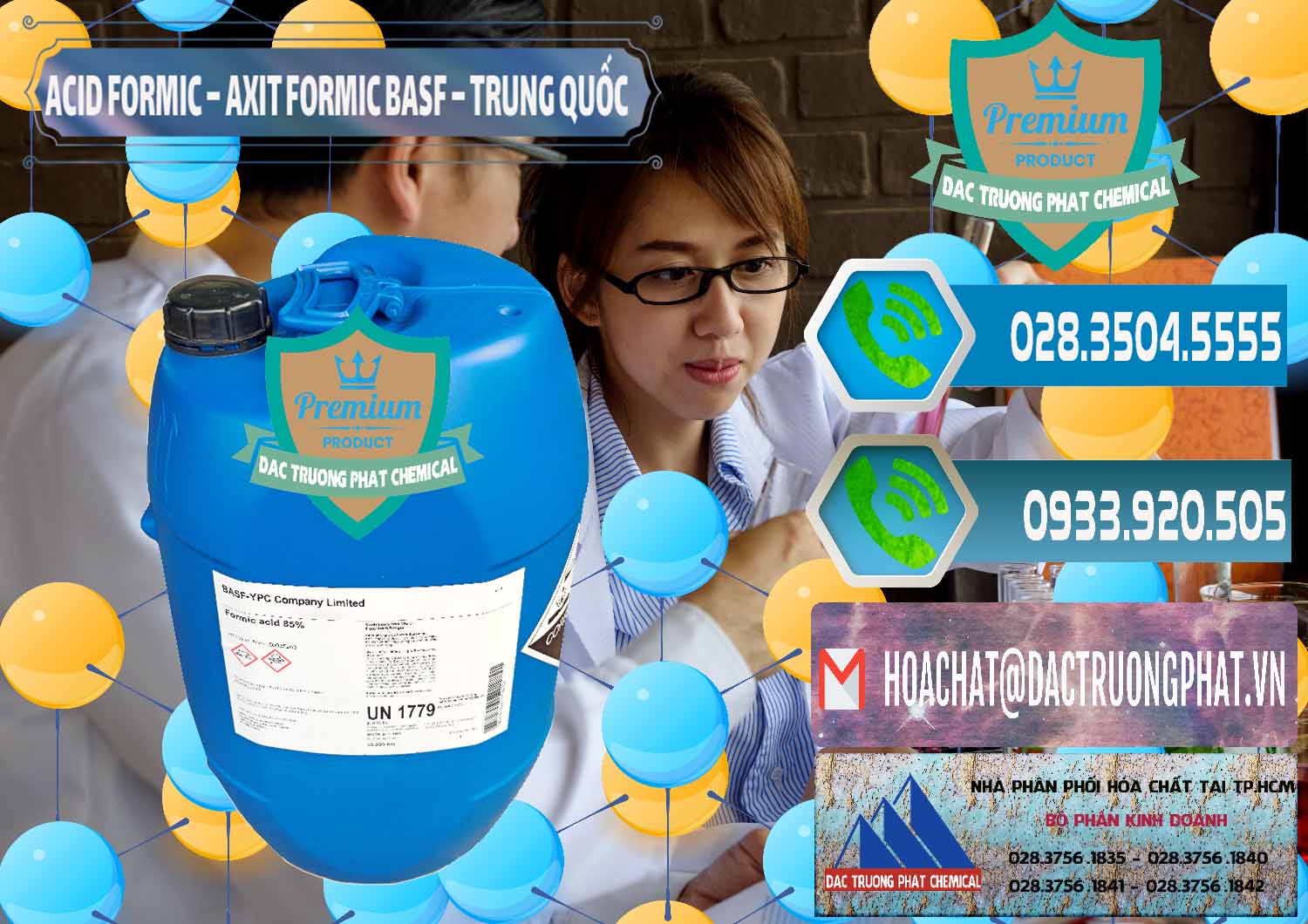 Nhập khẩu _ bán Acid Formic - Axit Formic BASF Trung Quốc China - 0025 - Cty cung ứng và phân phối hóa chất tại TP.HCM - congtyhoachat.net