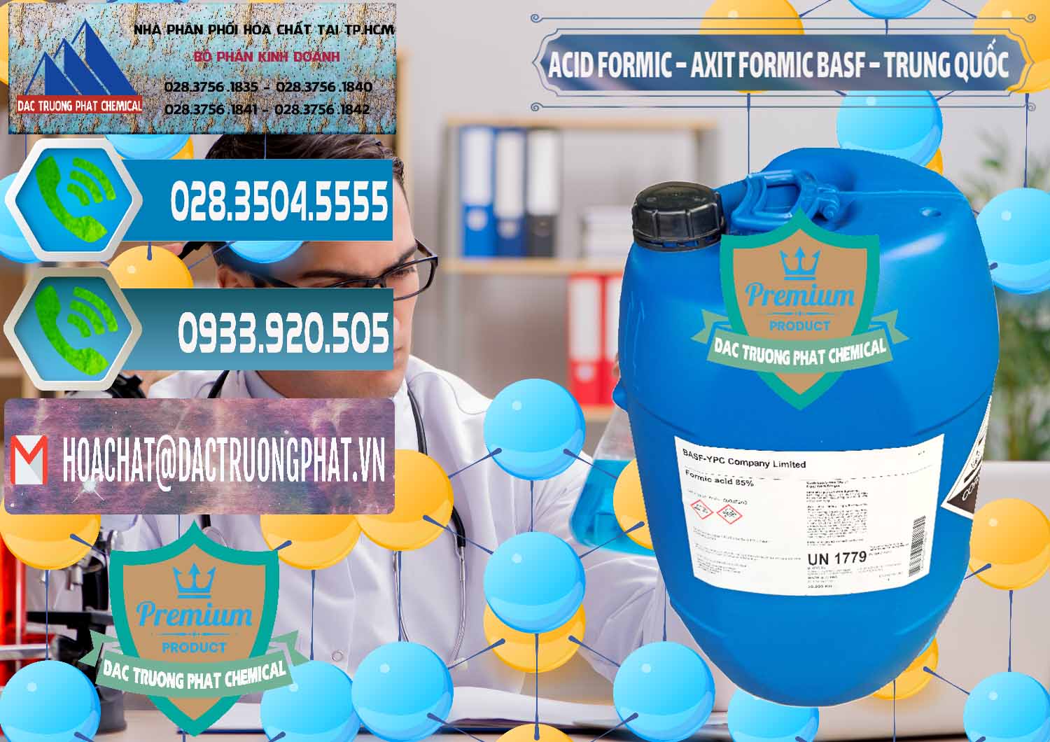 Công ty chuyên bán _ cung cấp Acid Formic - Axit Formic BASF Trung Quốc China - 0025 - Chuyên phân phối ( cung cấp ) hóa chất tại TP.HCM - congtyhoachat.net