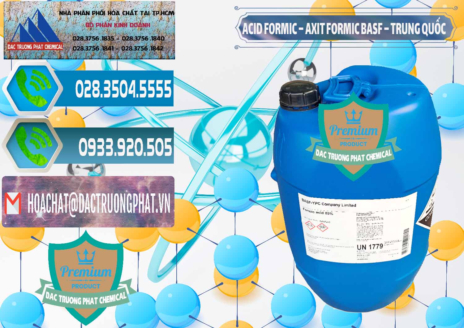 Đơn vị kinh doanh và bán Acid Formic - Axit Formic BASF Trung Quốc China - 0025 - Nhà nhập khẩu & phân phối hóa chất tại TP.HCM - congtyhoachat.net