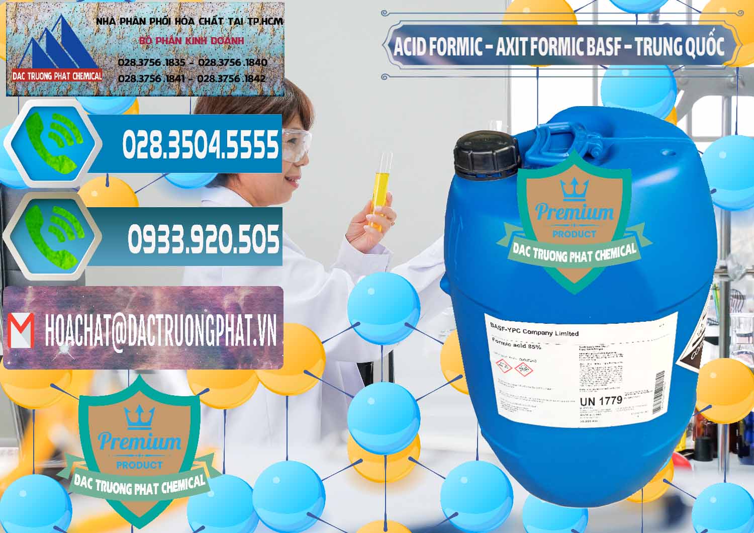 Nơi chuyên bán và phân phối Acid Formic - Axit Formic BASF Trung Quốc China - 0025 - Công ty phân phối và cung cấp hóa chất tại TP.HCM - congtyhoachat.net