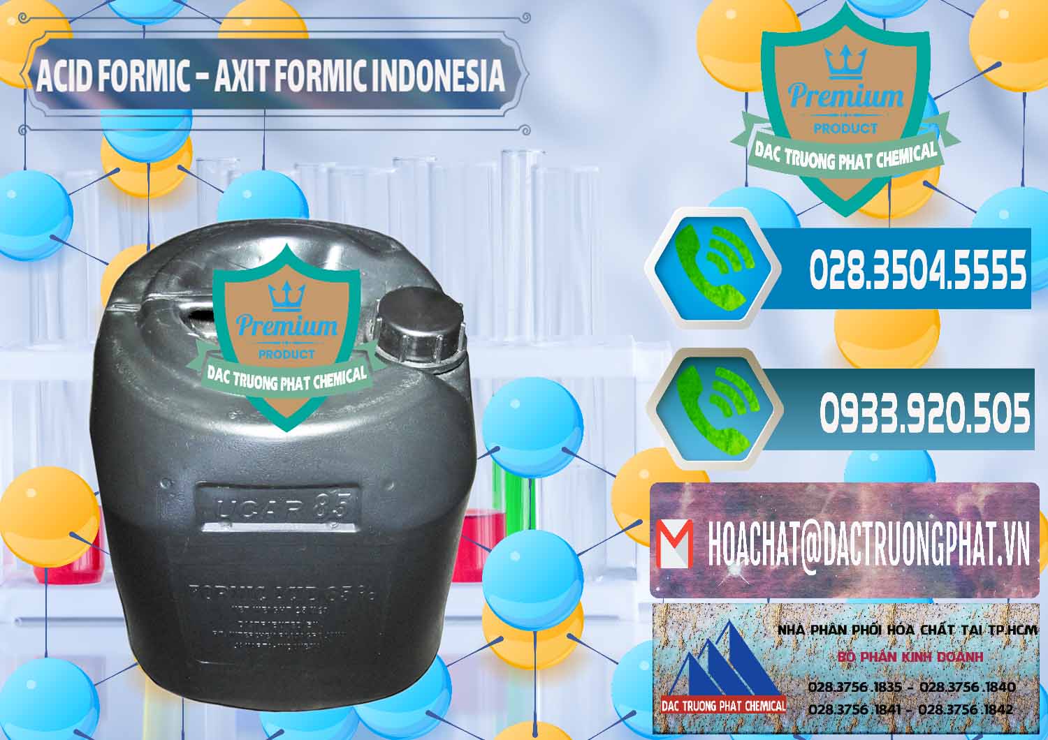 Cty chuyên bán & phân phối Acid Formic - Axit Formic Indonesia - 0026 - Nhập khẩu và phân phối hóa chất tại TP.HCM - congtyhoachat.net