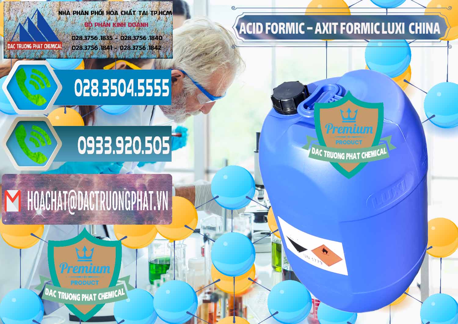 Đơn vị cung ứng _ bán Acid Formic - Axit Formic Luxi Trung Quốc China - 0029 - Chuyên phân phối & cung cấp hóa chất tại TP.HCM - congtyhoachat.net