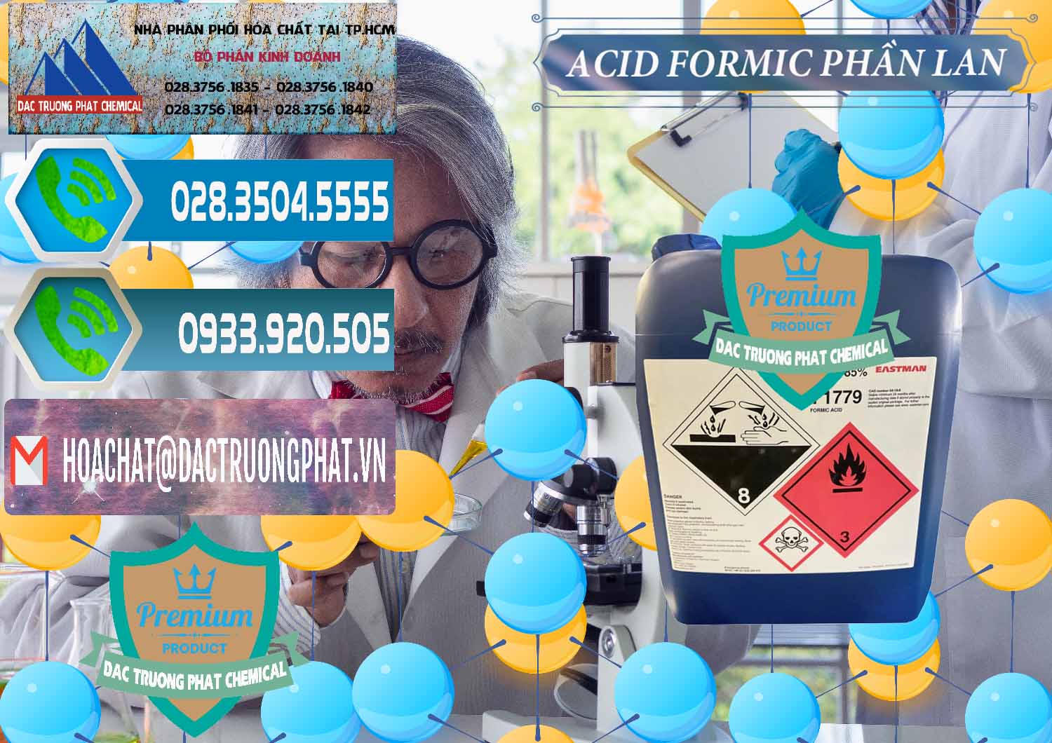 Nơi chuyên kinh doanh - bán Acid Formic - Axit Formic Phần Lan Finland - 0376 - Cty chuyên cung cấp - kinh doanh hóa chất tại TP.HCM - congtyhoachat.net