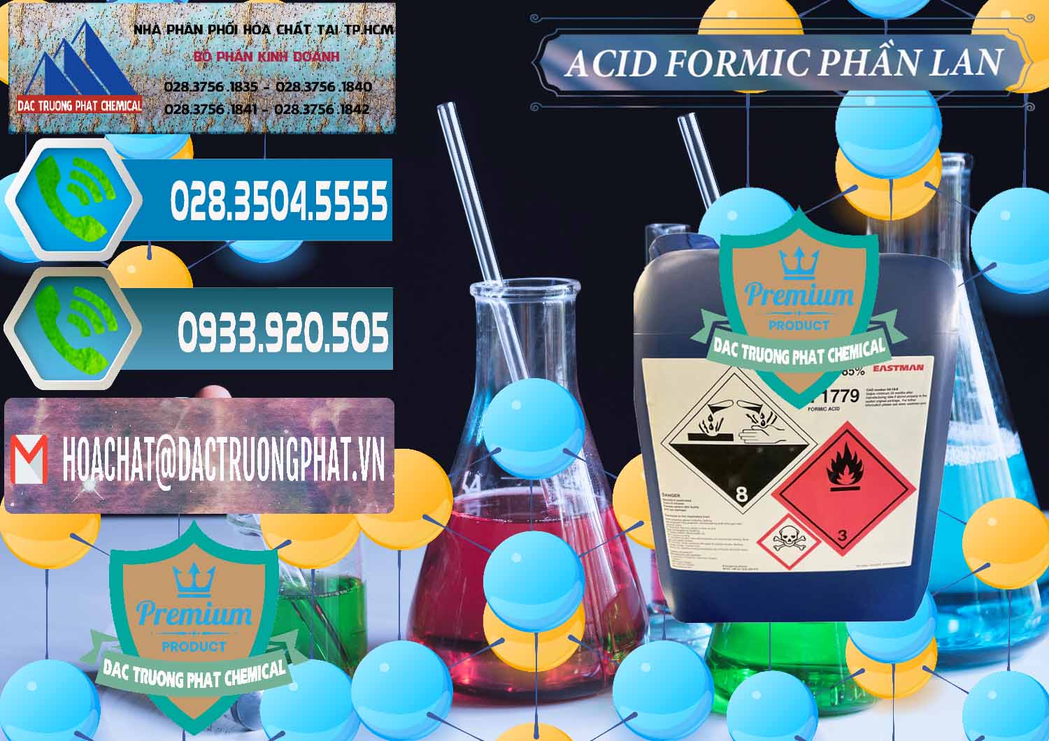 Nơi chuyên cung cấp - bán Acid Formic - Axit Formic Phần Lan Finland - 0376 - Công ty nhập khẩu ( phân phối ) hóa chất tại TP.HCM - congtyhoachat.net